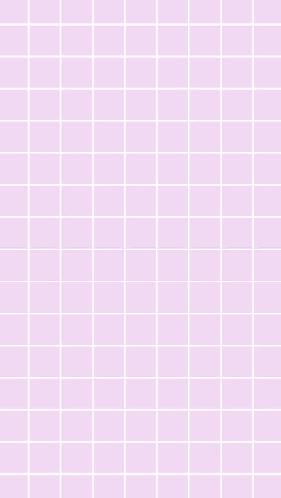 Simple Pink And White Grid Aesthetic