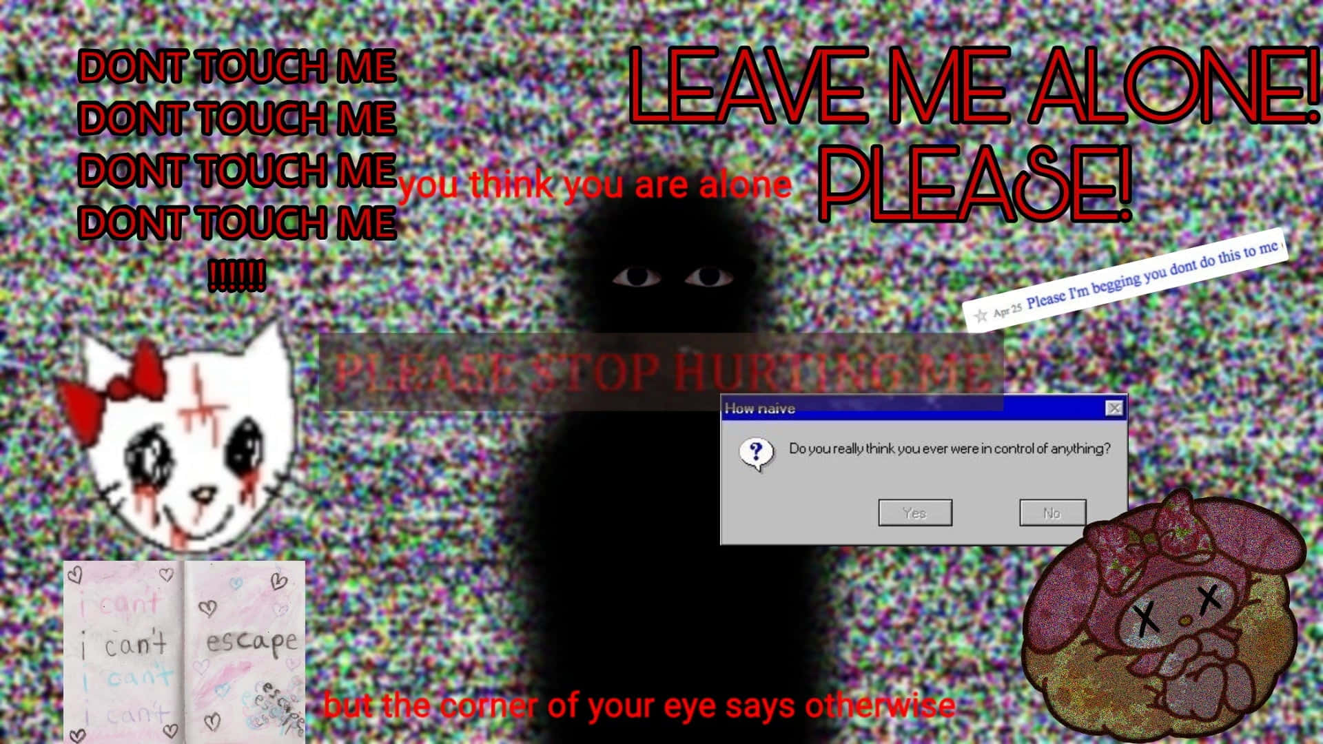 patterned psychedelic background