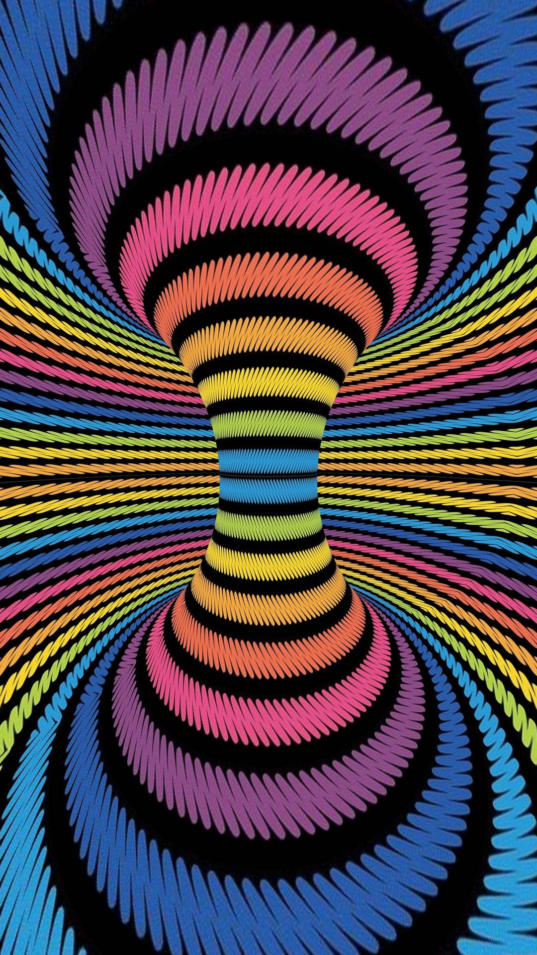 Weirdcore Optical Art Wallpaper