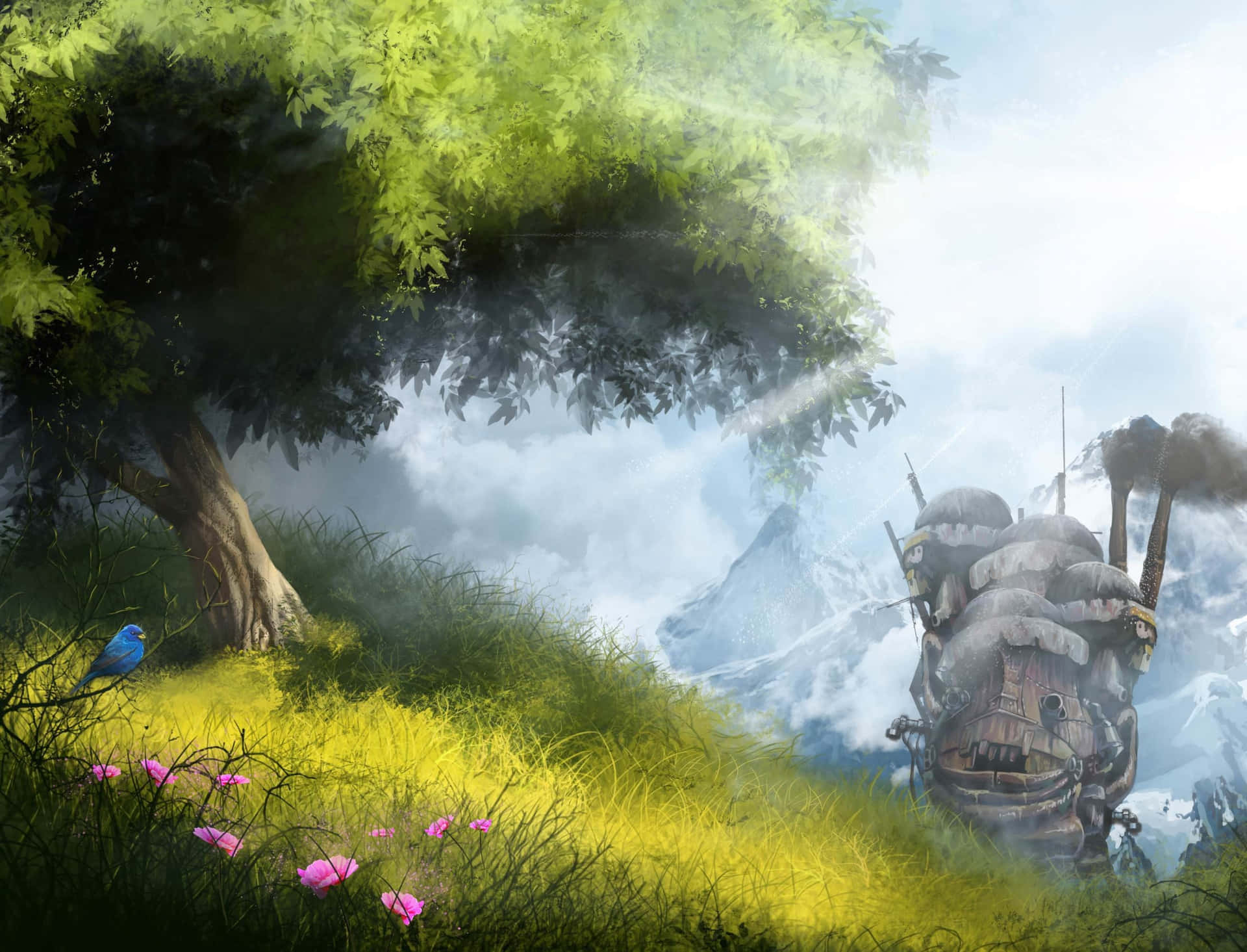 Howl's Moving Castle Background