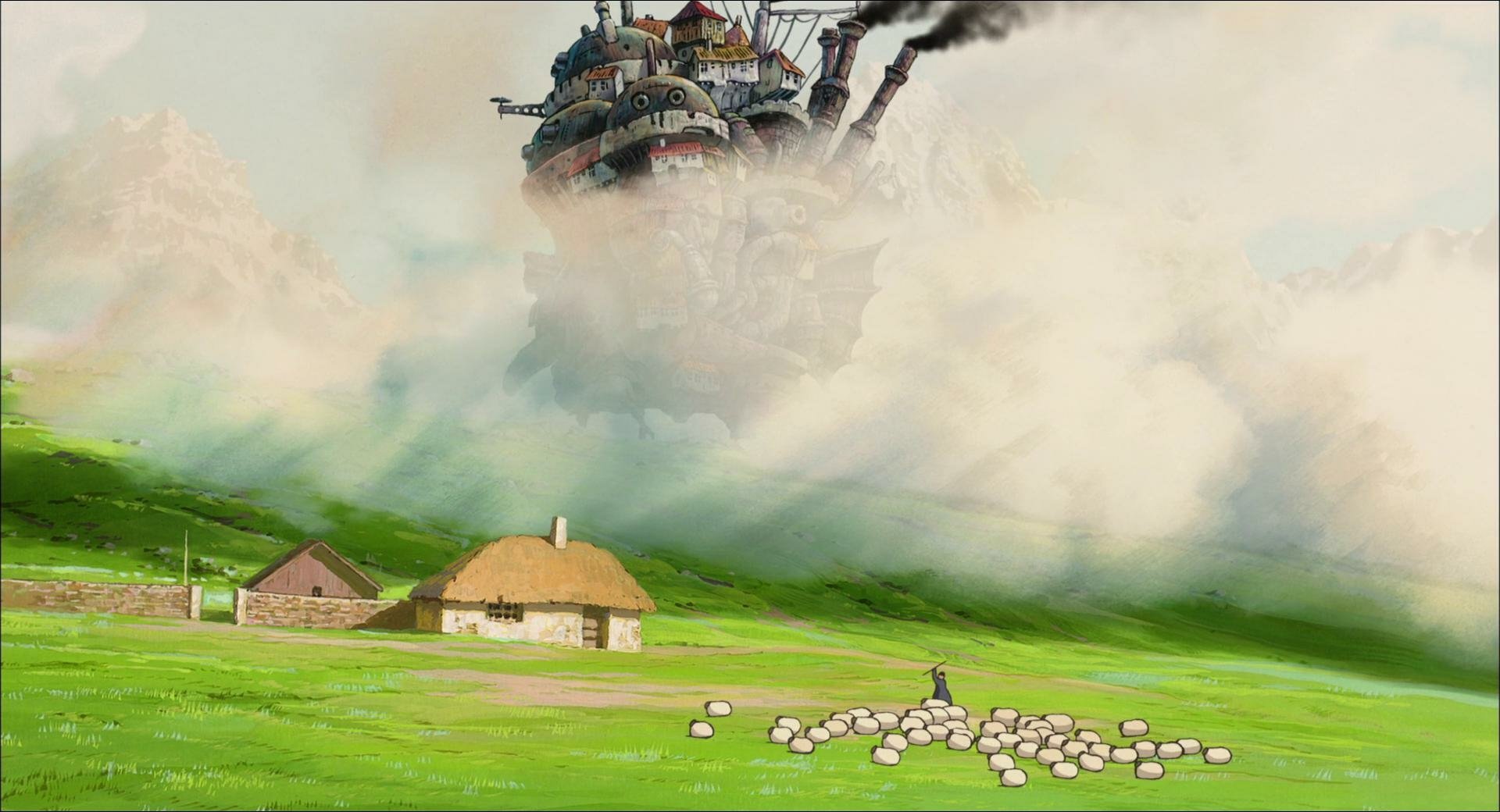 Moving Castle HD Wallpaper