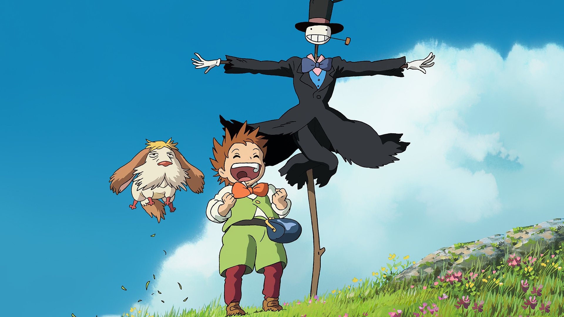 Anime Howl's Moving Castle HD Wallpaper