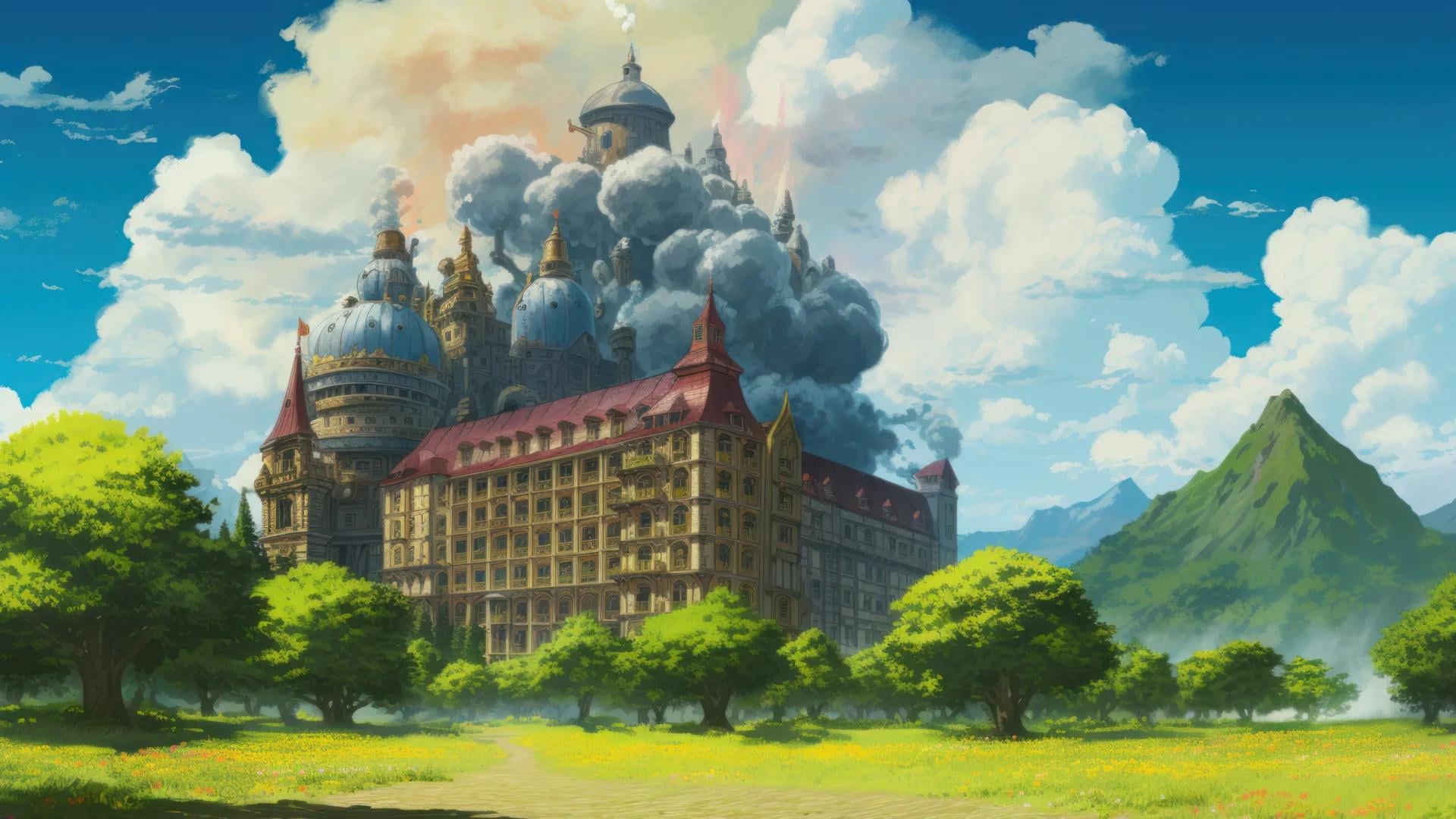 Howl's Moving Castle [1920x1080], r