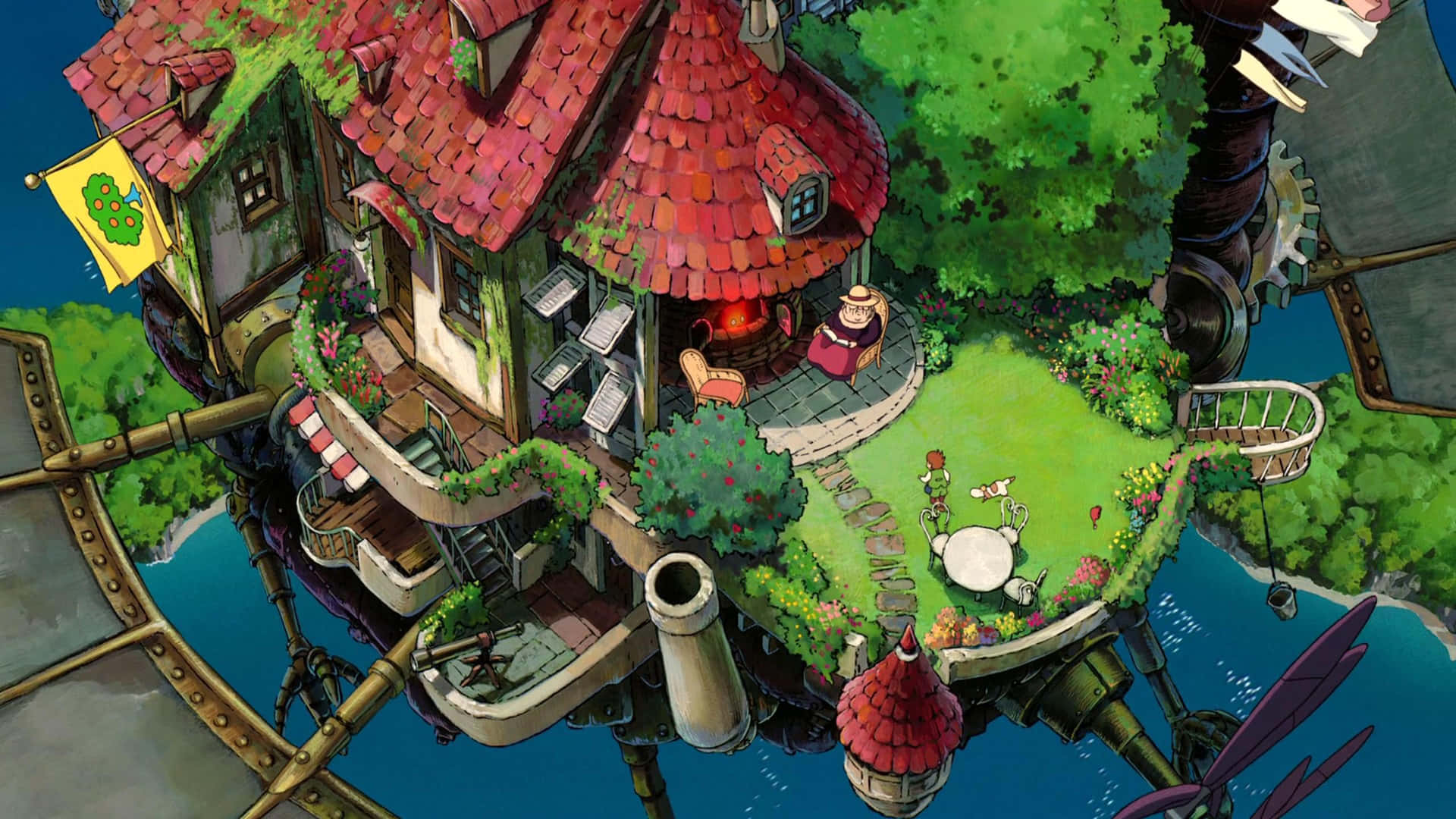 Howl's Moving Castle Background