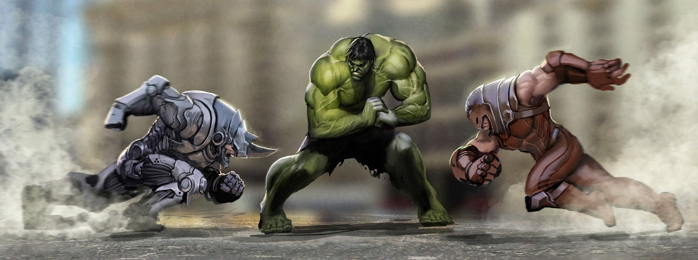 Wallpaper battle, Hulk, Hulk, Marvel