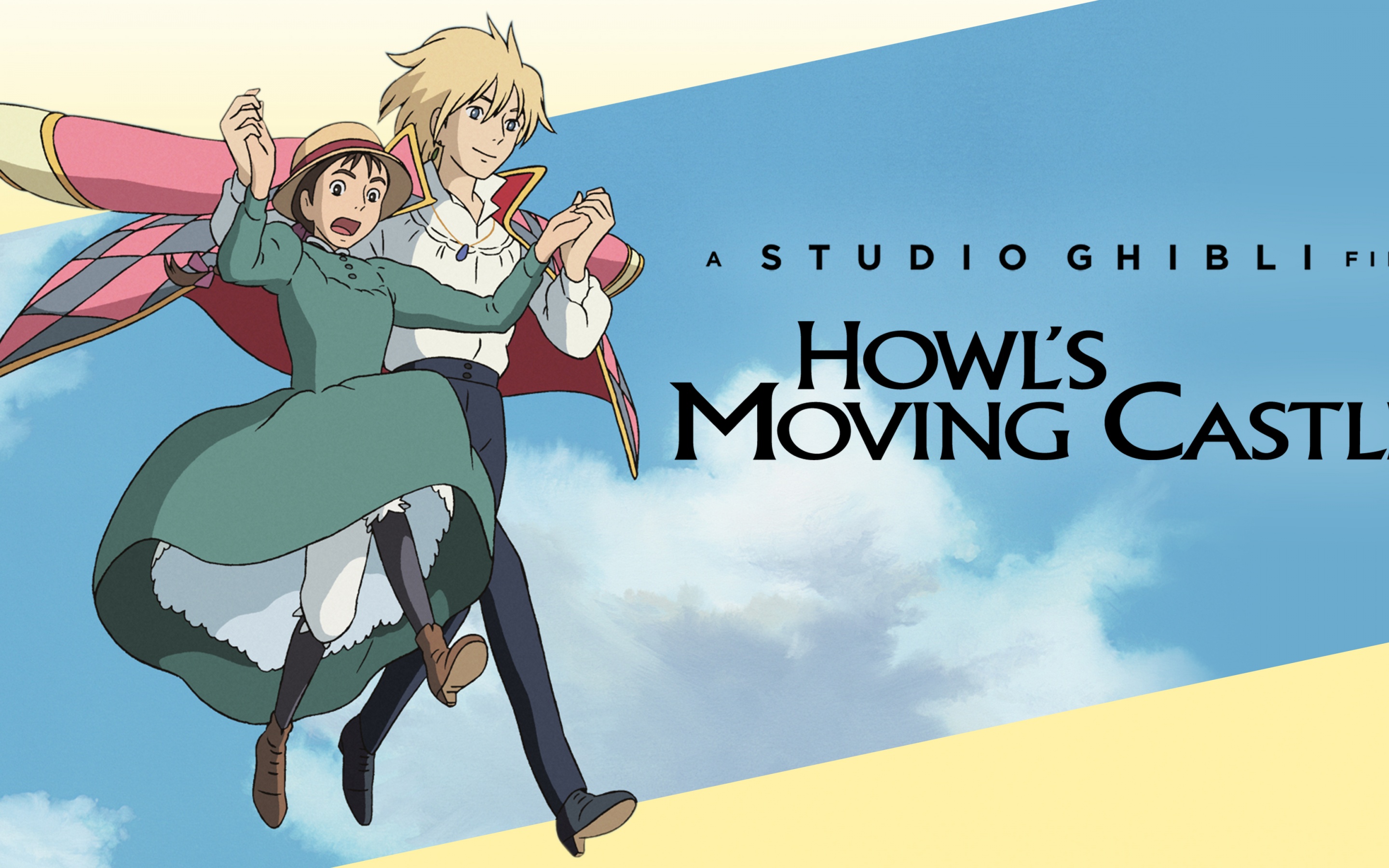 Howl's Moving Castle Wallpaper 4K, Studio Ghibli