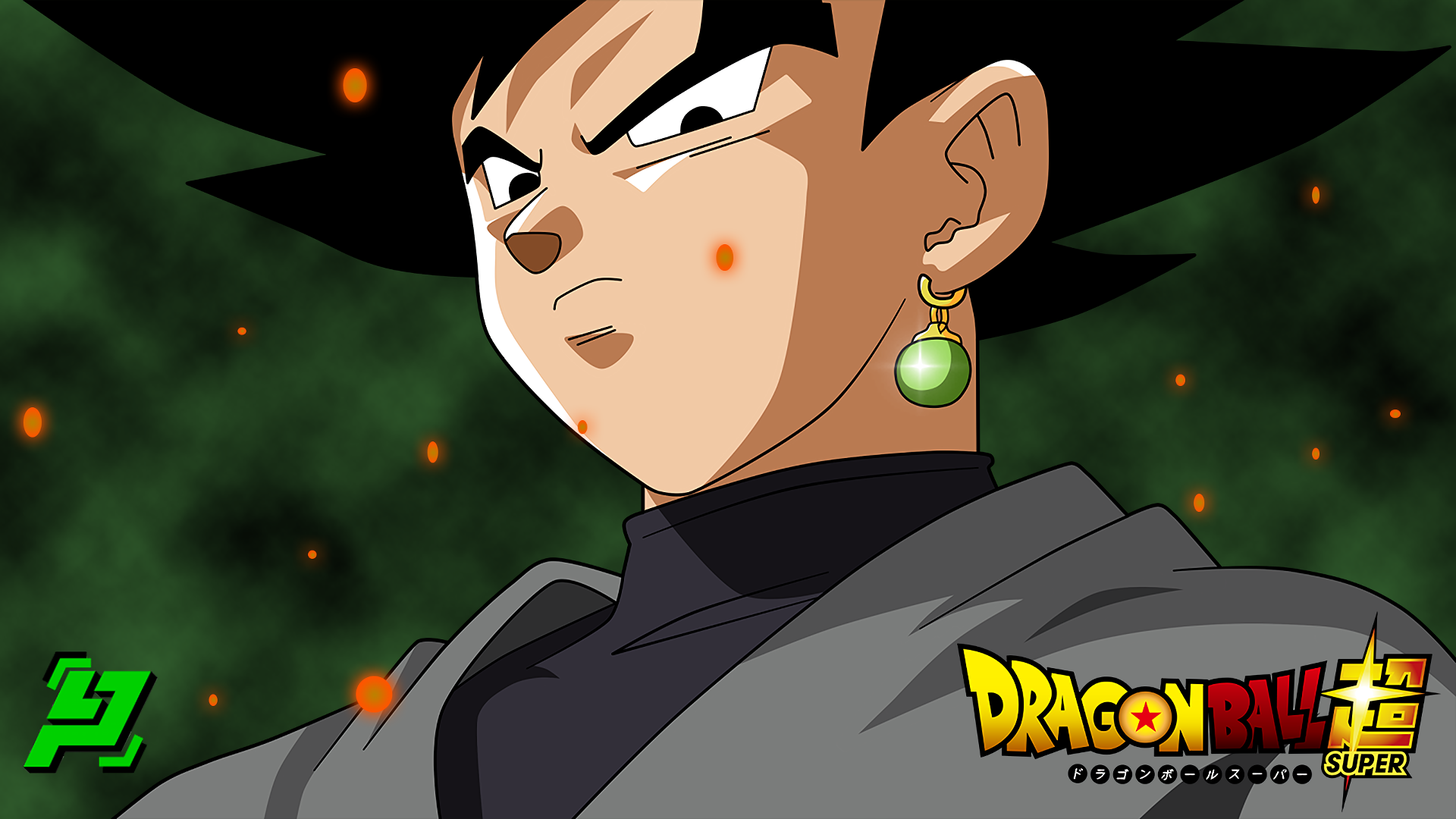 Black Goku HD Wallpaper Ball