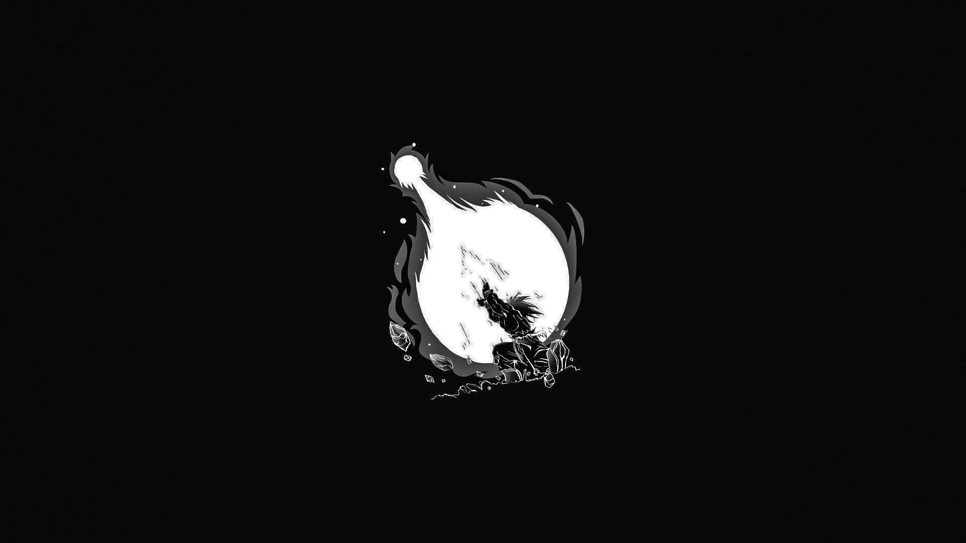 Dragon Ball Black And White Wallpaper