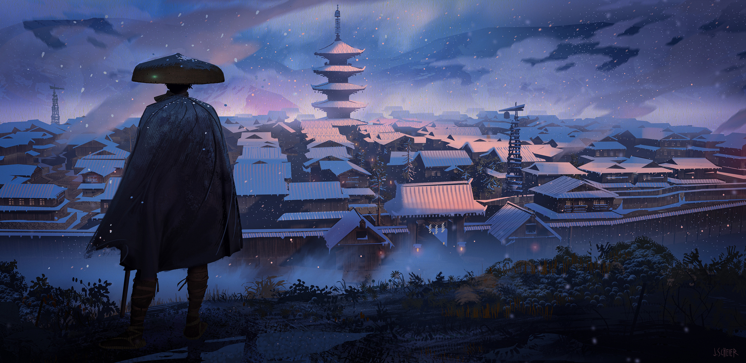 Download Blue Eye Samurai 4k Ultra HD Wallpaper