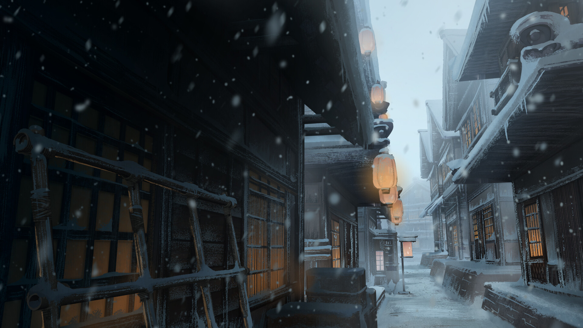 Netflix Blue Eye Samurai Background 03