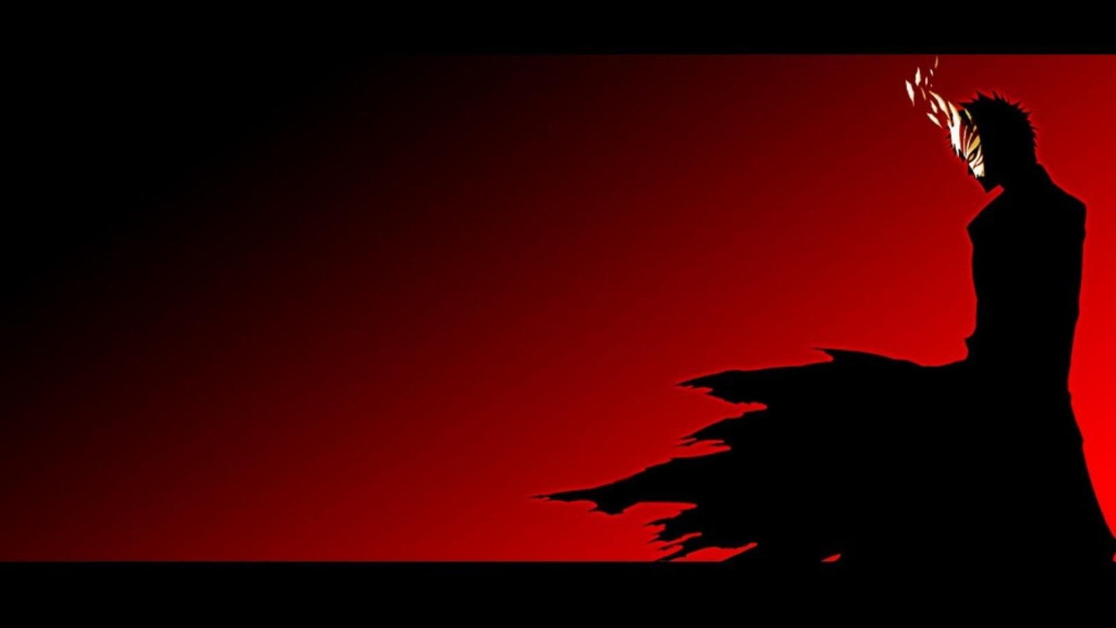 Anime Red And Black Desktop Wallpaper