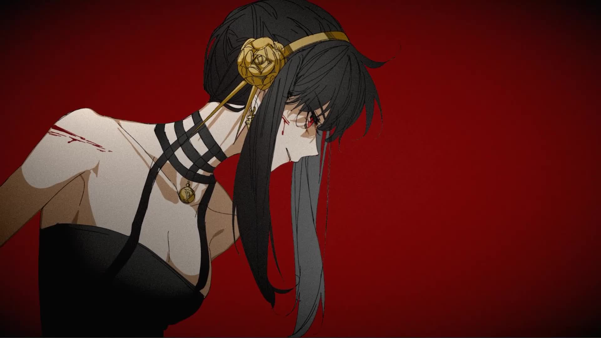 Spy X Family Red Blood Live Wallpaper