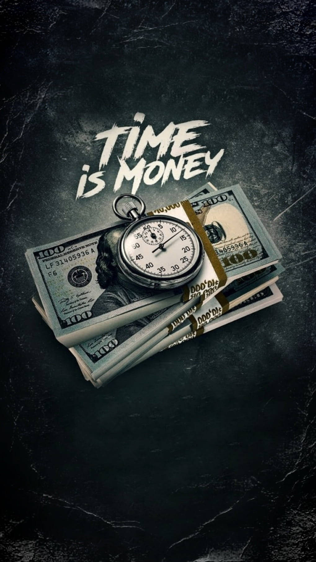 Time Is Money iPhone Wallpaper