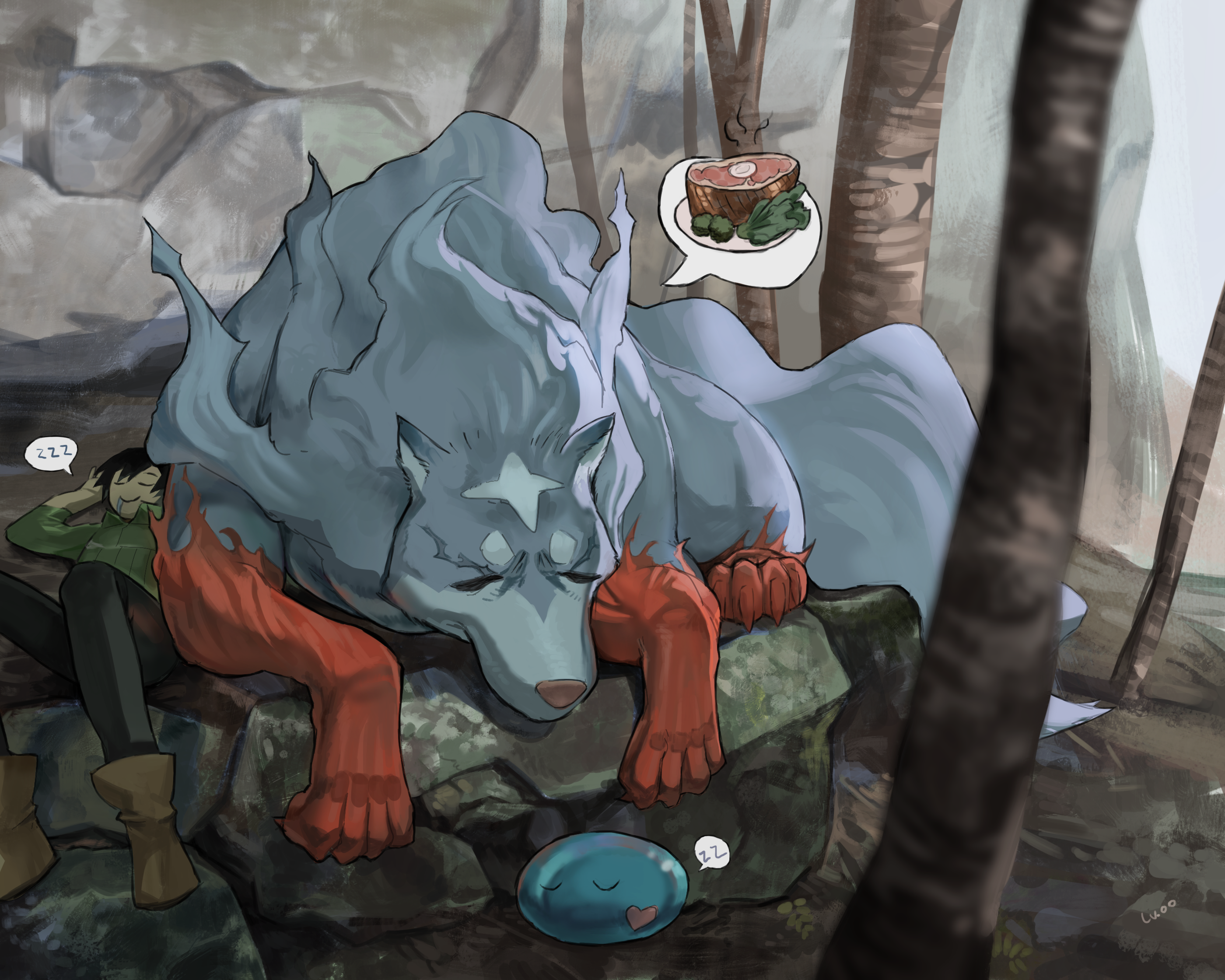 Tsuyoshi Mukouda Anime Campfire Cooking