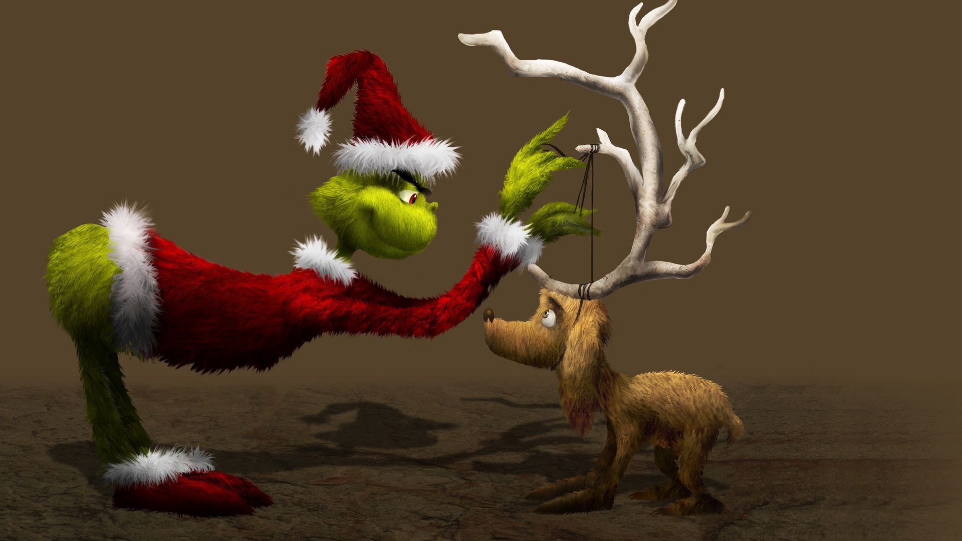 Christmas Computer Grinch Wallpaper
