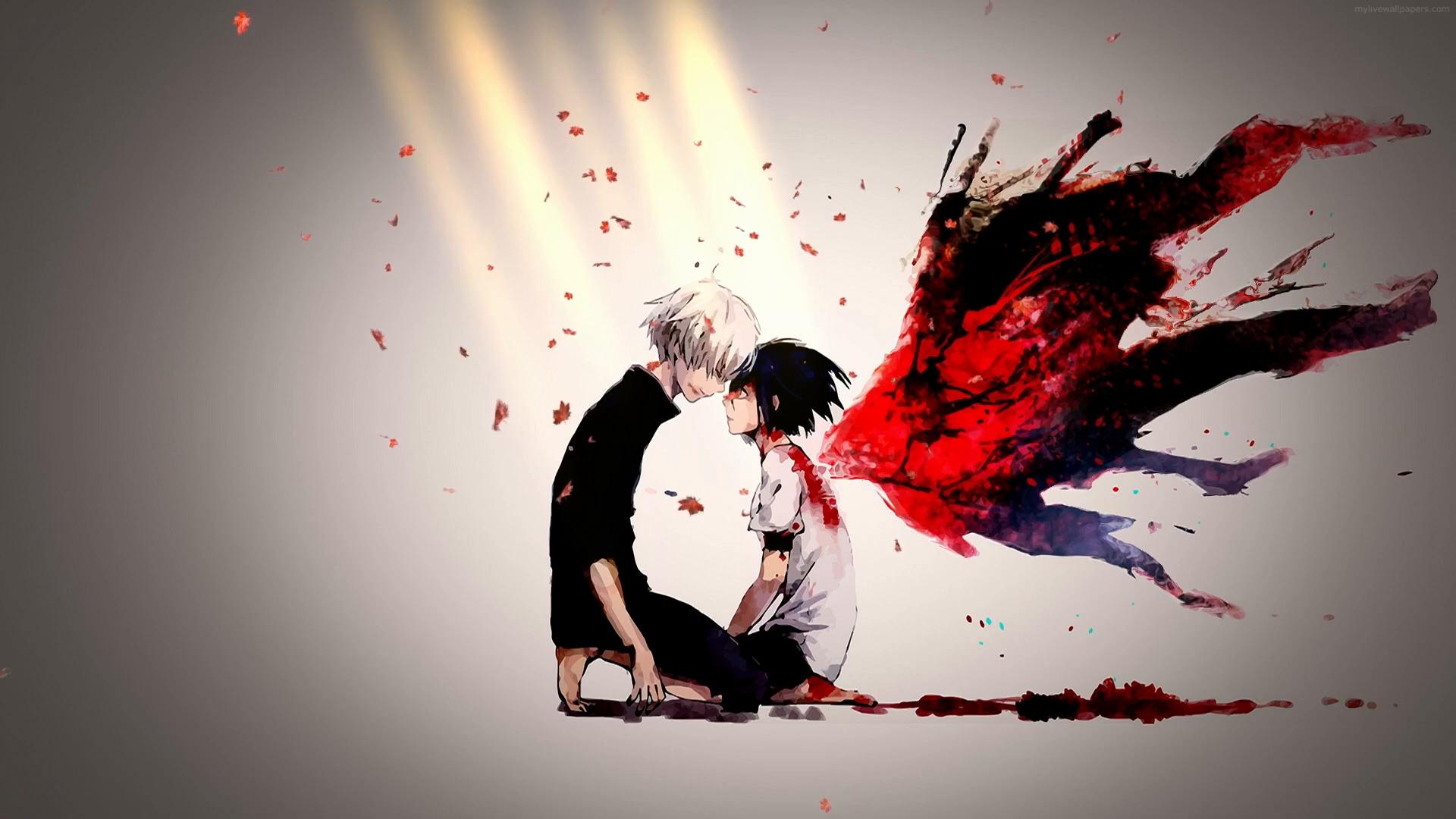 Kaneki and Touka Love Tokyo Ghoul