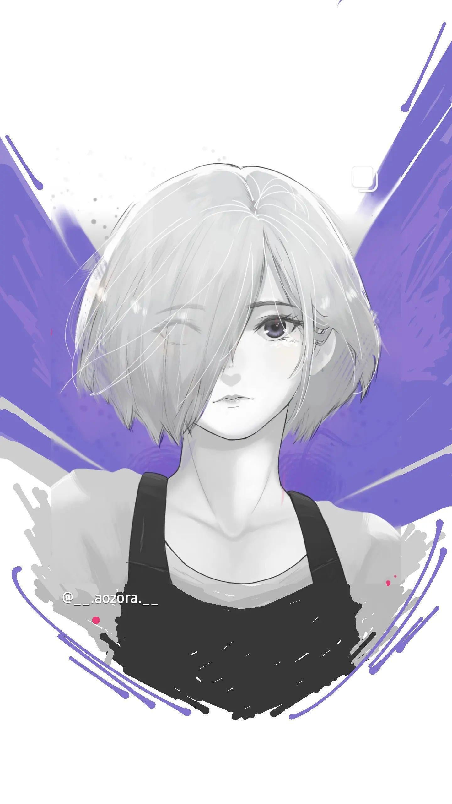 Touka Kirishima Wallpaper by me :3, r