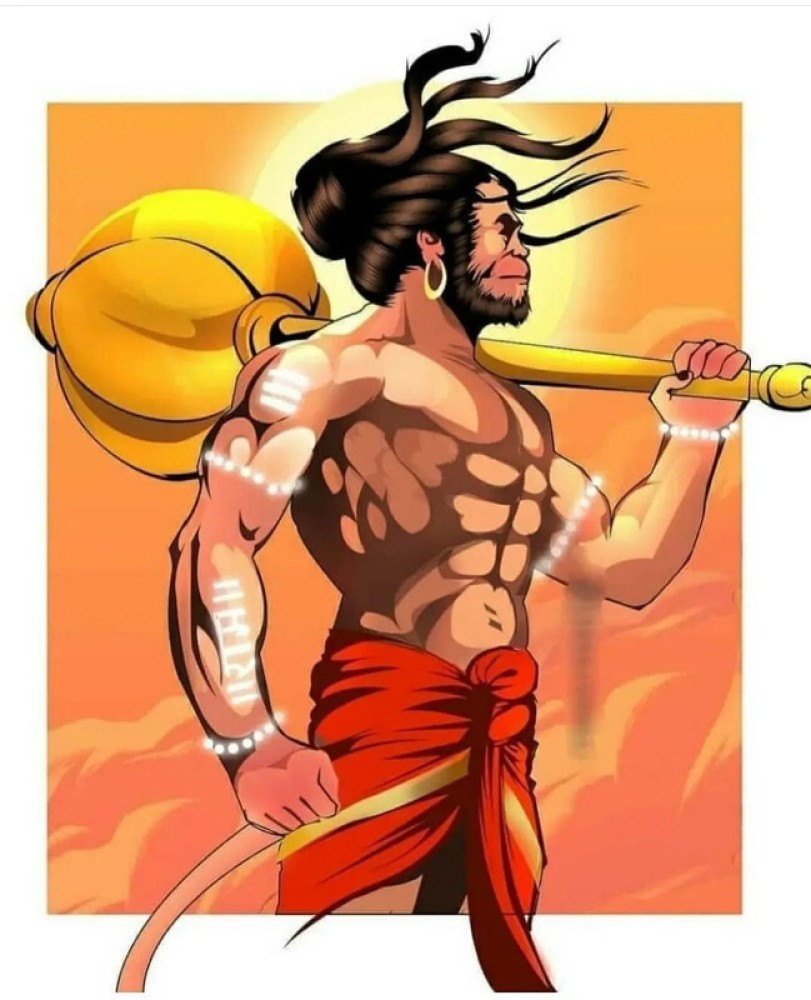 Lord Hanuman Bajrangbali HD Matte