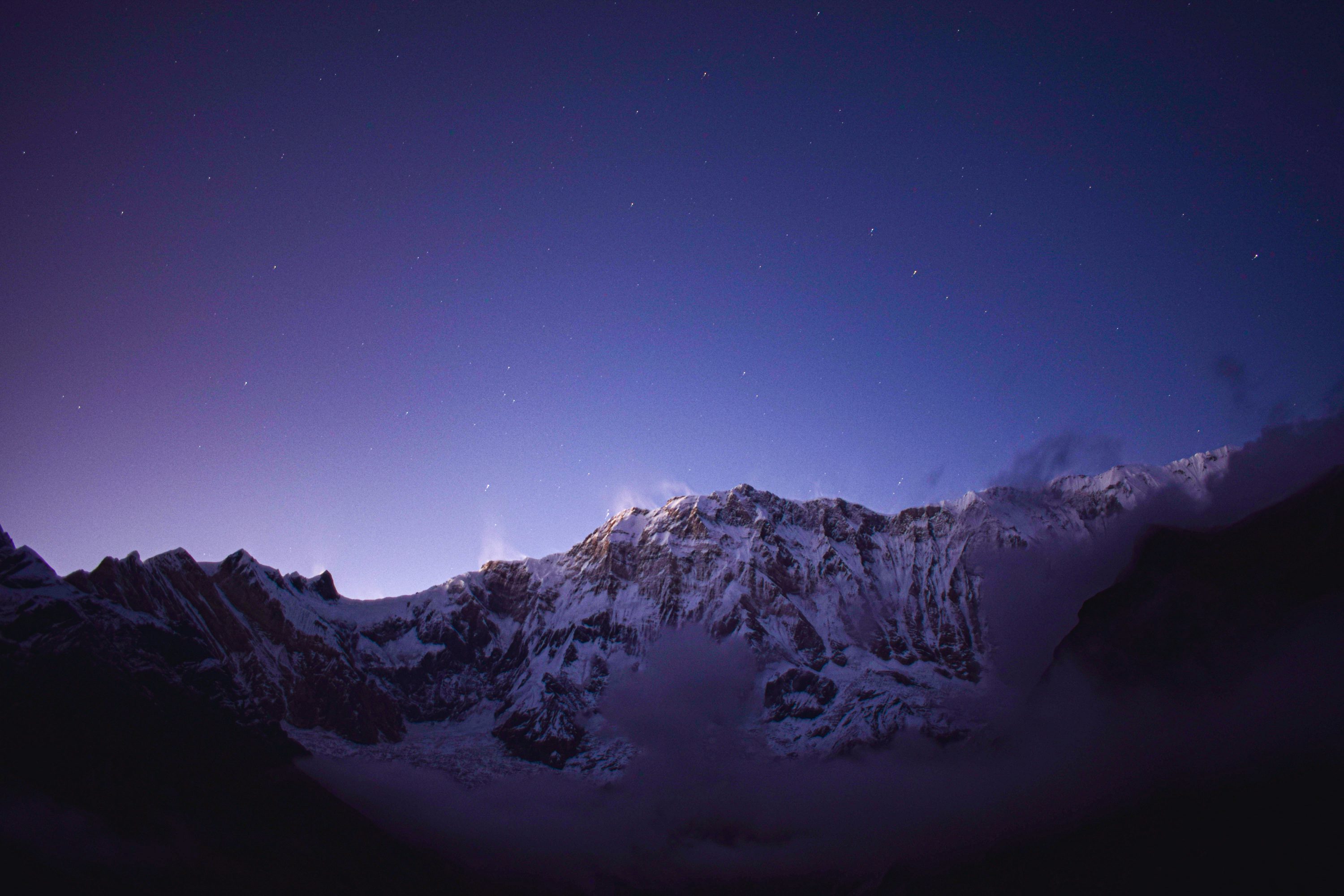 Night Mountain Picture. Download Free