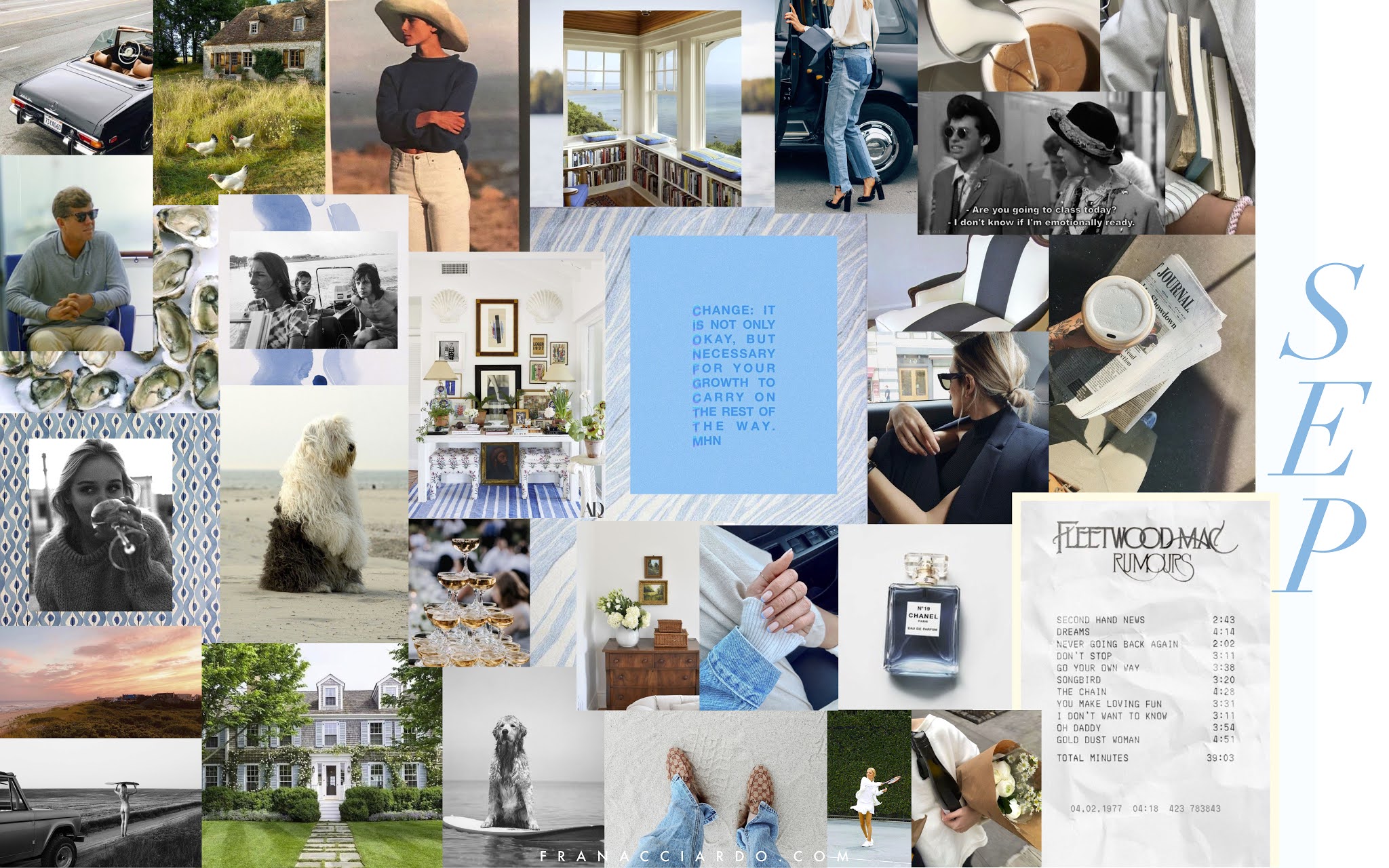 September Moodboard (Desktop Wallpaper!)