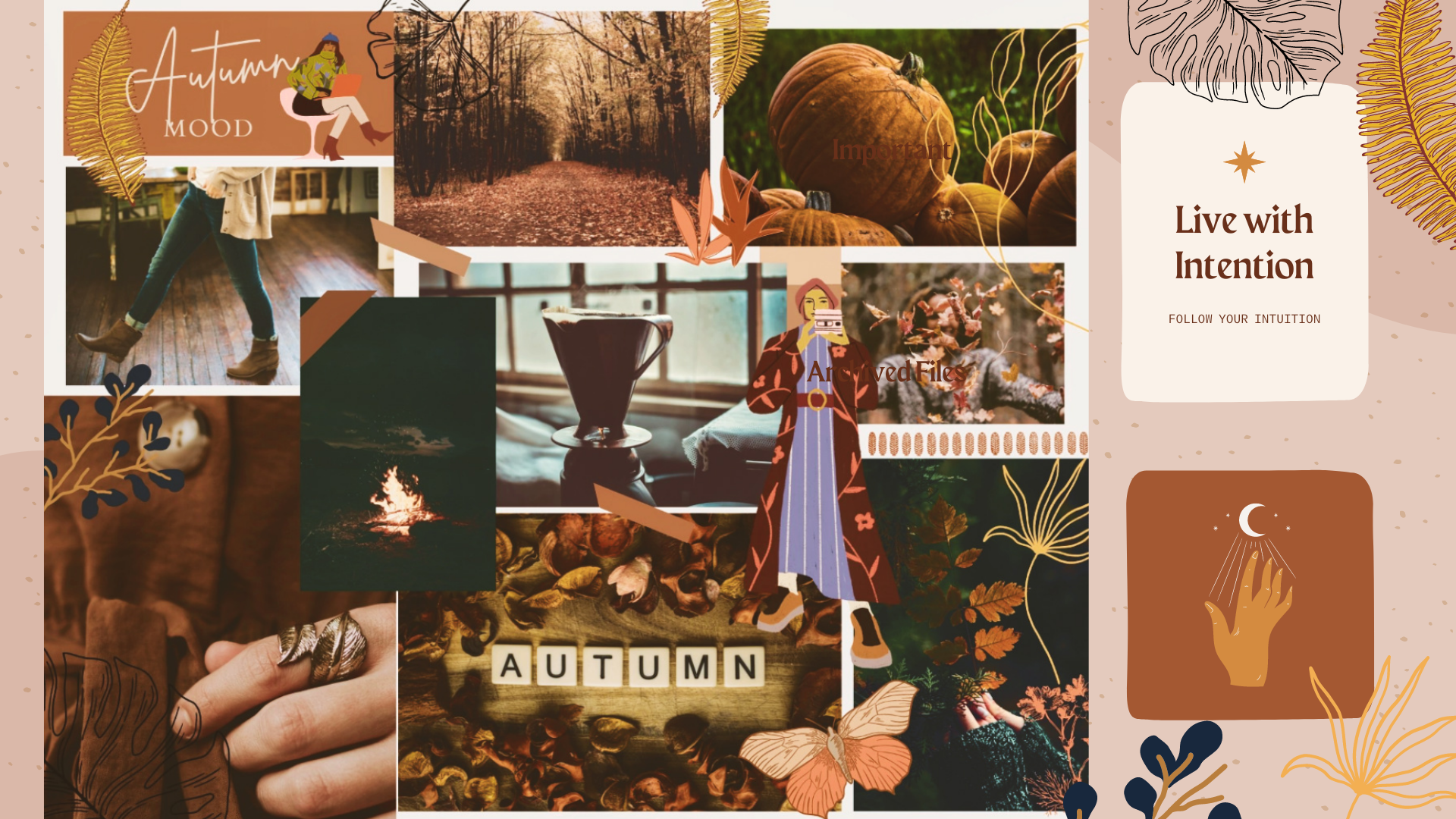 Autumn Mood Board And Wallpaper