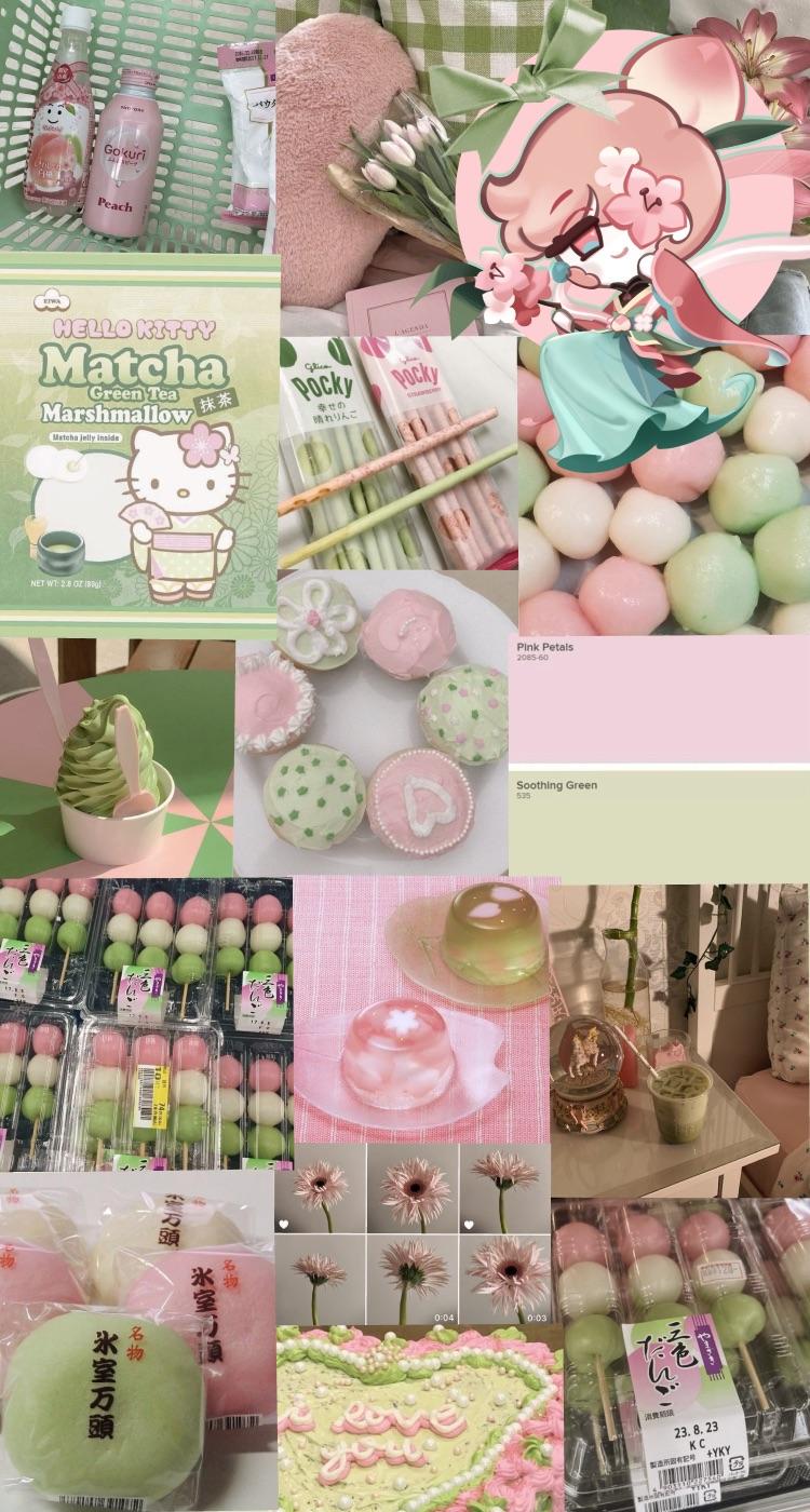 Made moodboard wallpaper for some