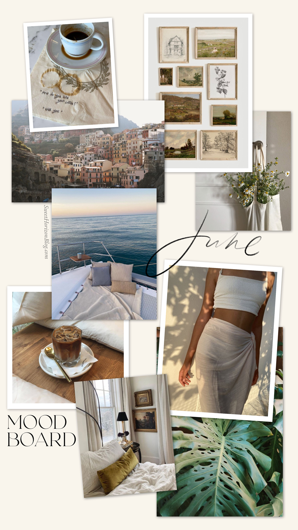 June Moodboard + Monthly Intentions