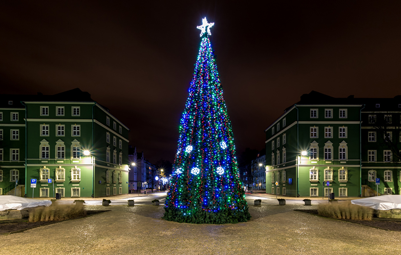Star decoration Town square Szczecin
