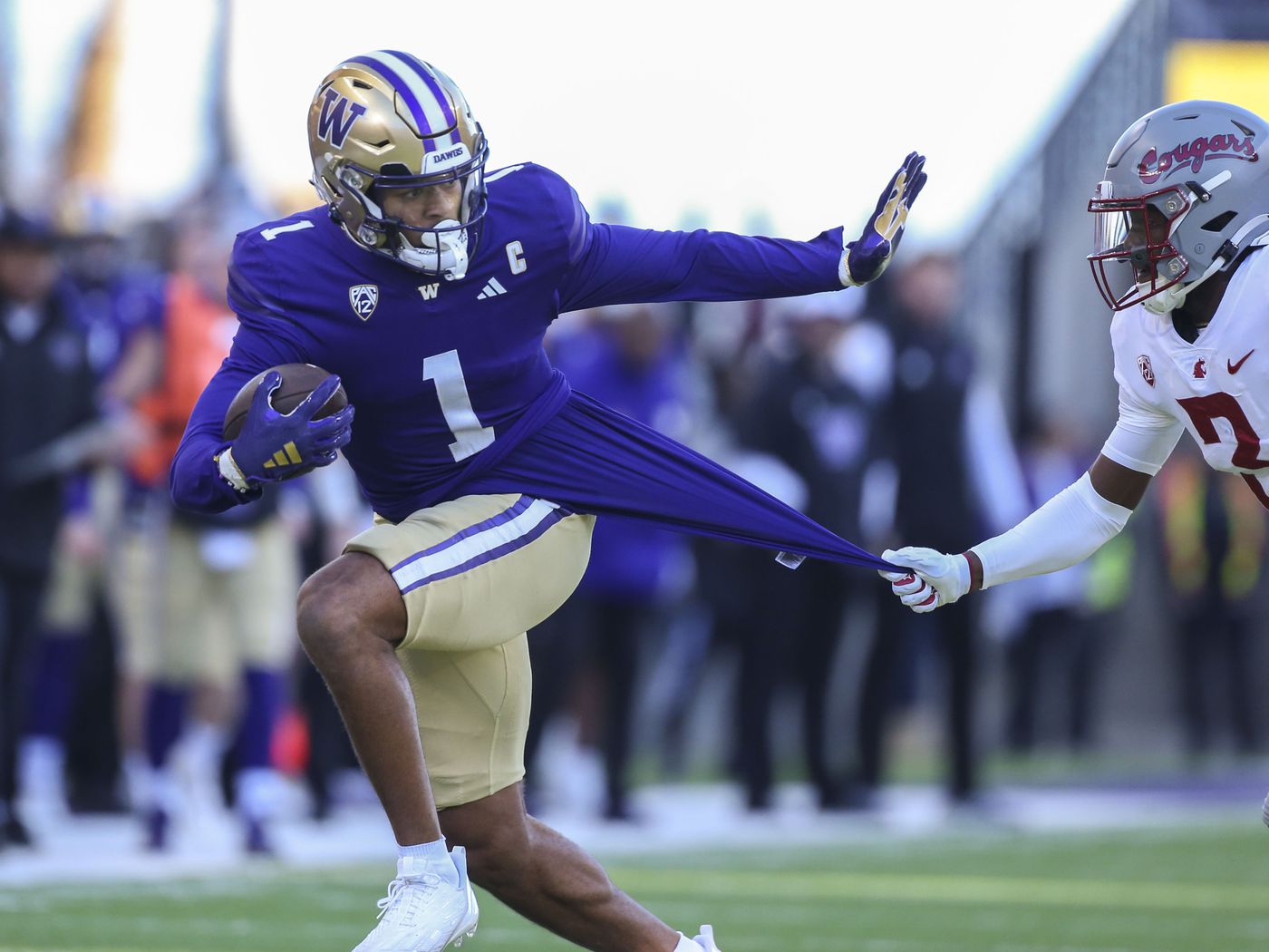 Washington Wide Receiver Rome Odunze