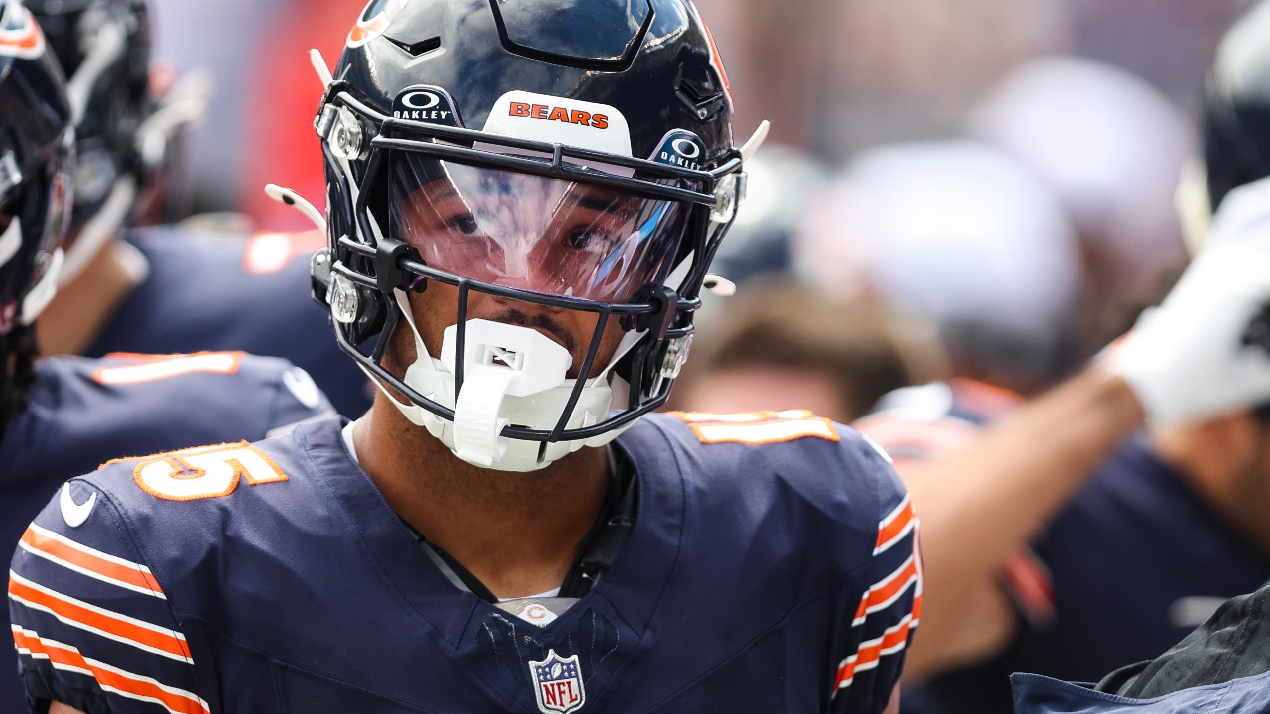 Bears' Odunze Week To Week