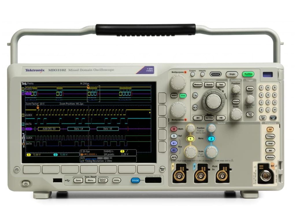 MDO3102 Oscilloscope