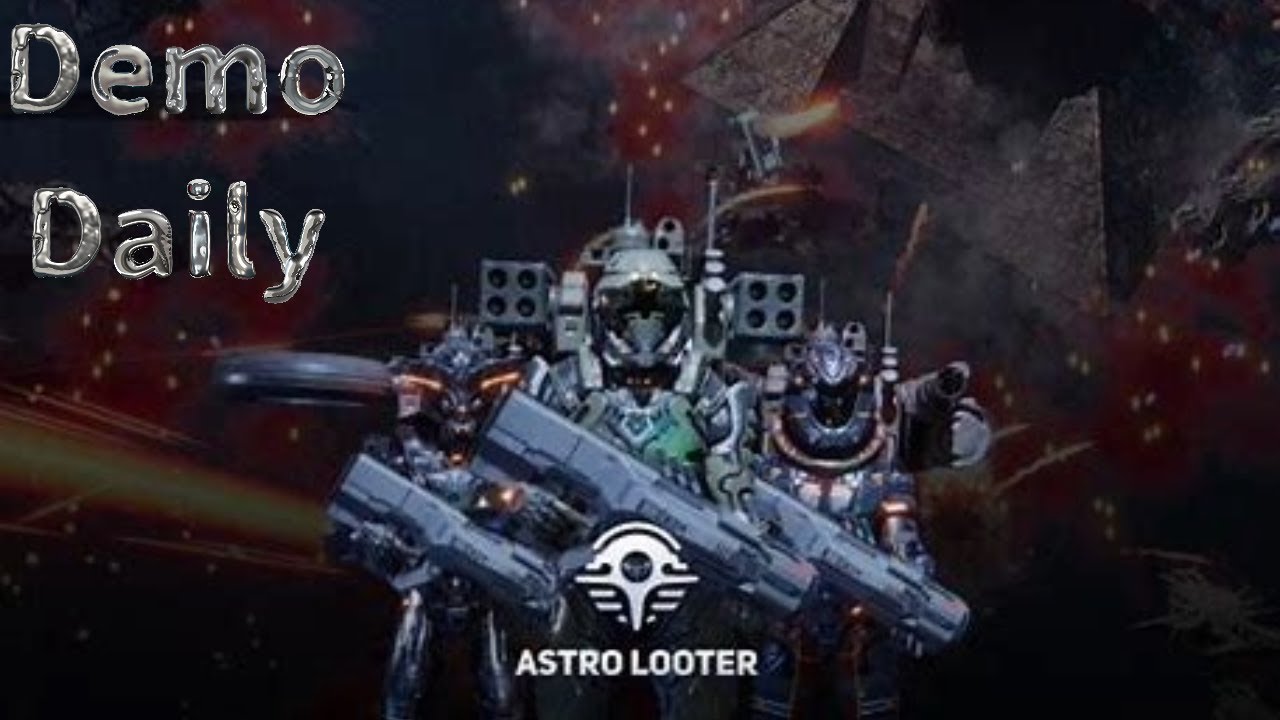 Astrolooter Demo. Peow. Peow. BLAM