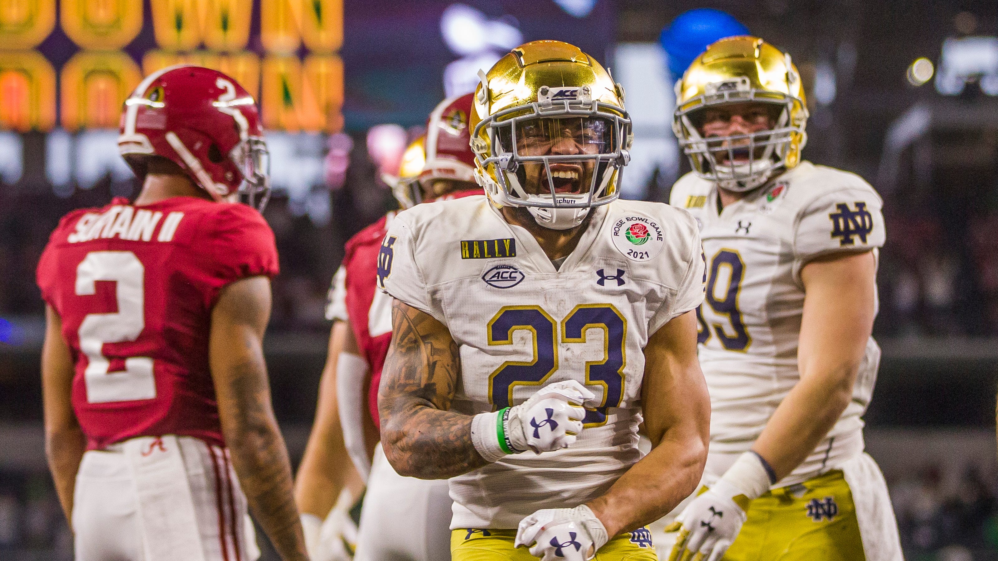 Notre Dame RB Kyren Williams makes