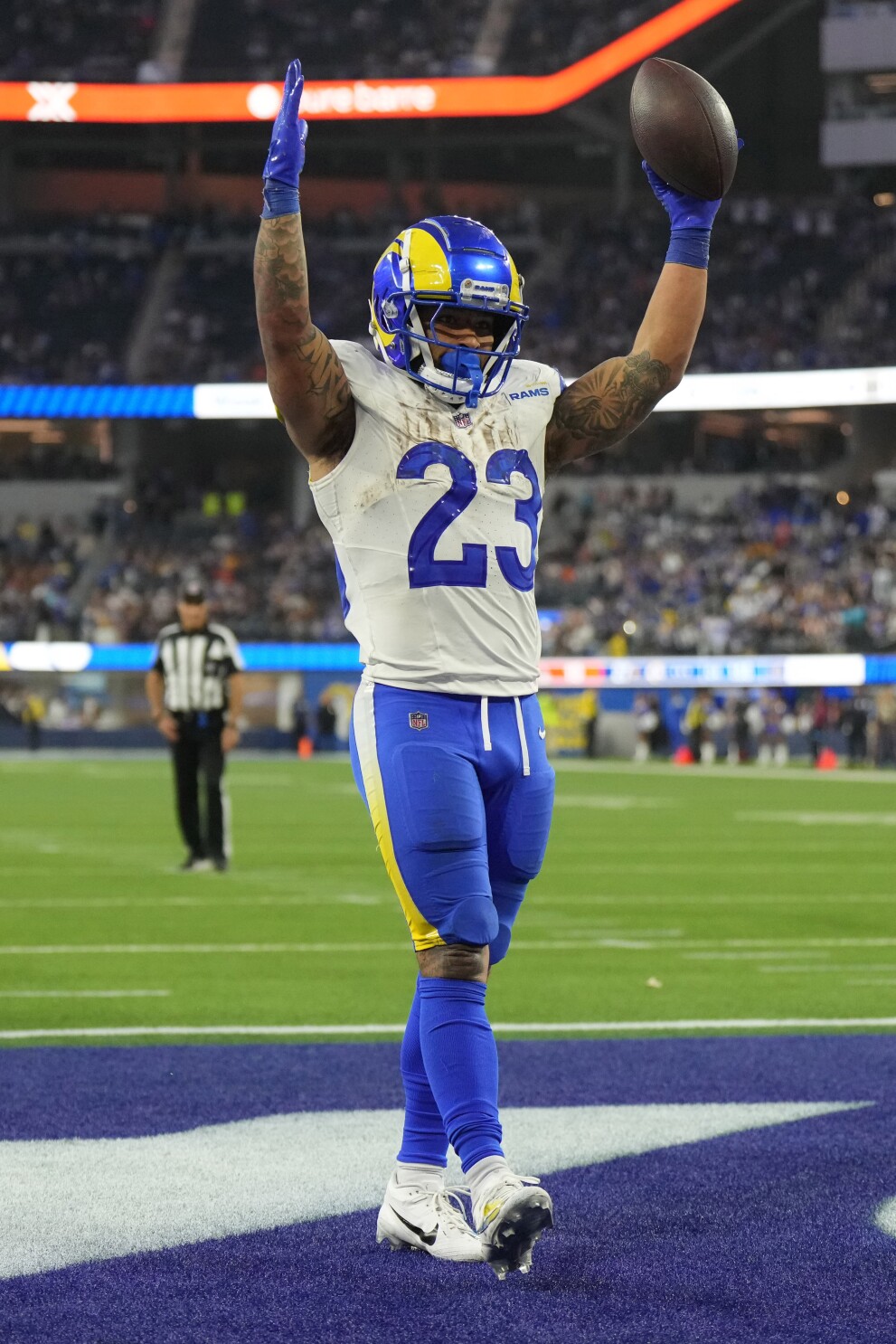 Kyren Williams Touchdown Gives Rams 7 0