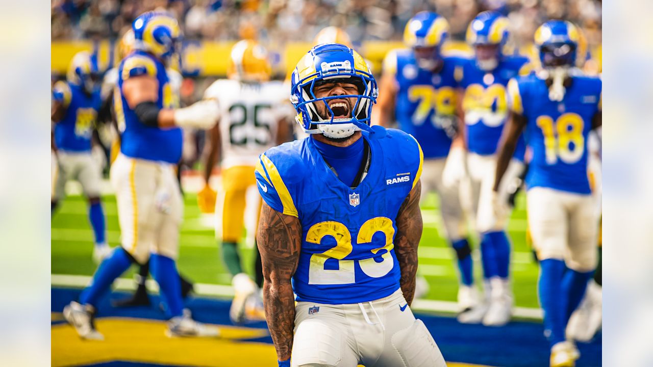 Kyren Williams' flipping touchdown