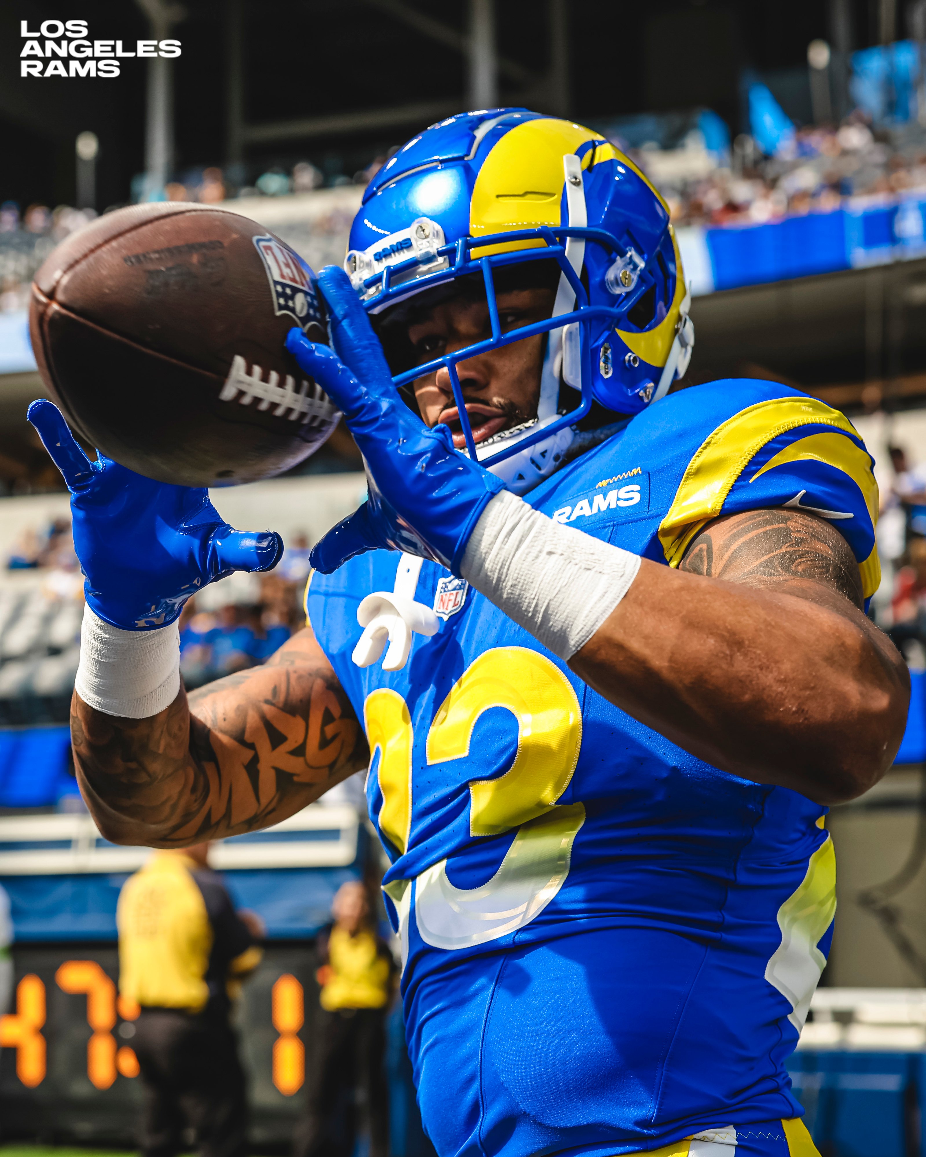 Los Angeles Rams in. 1️⃣7️⃣