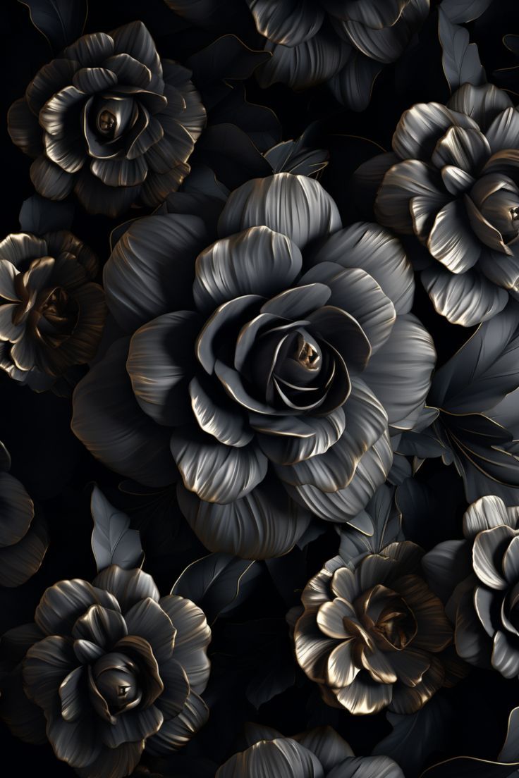 Black iPad Wallpaper for a Deep