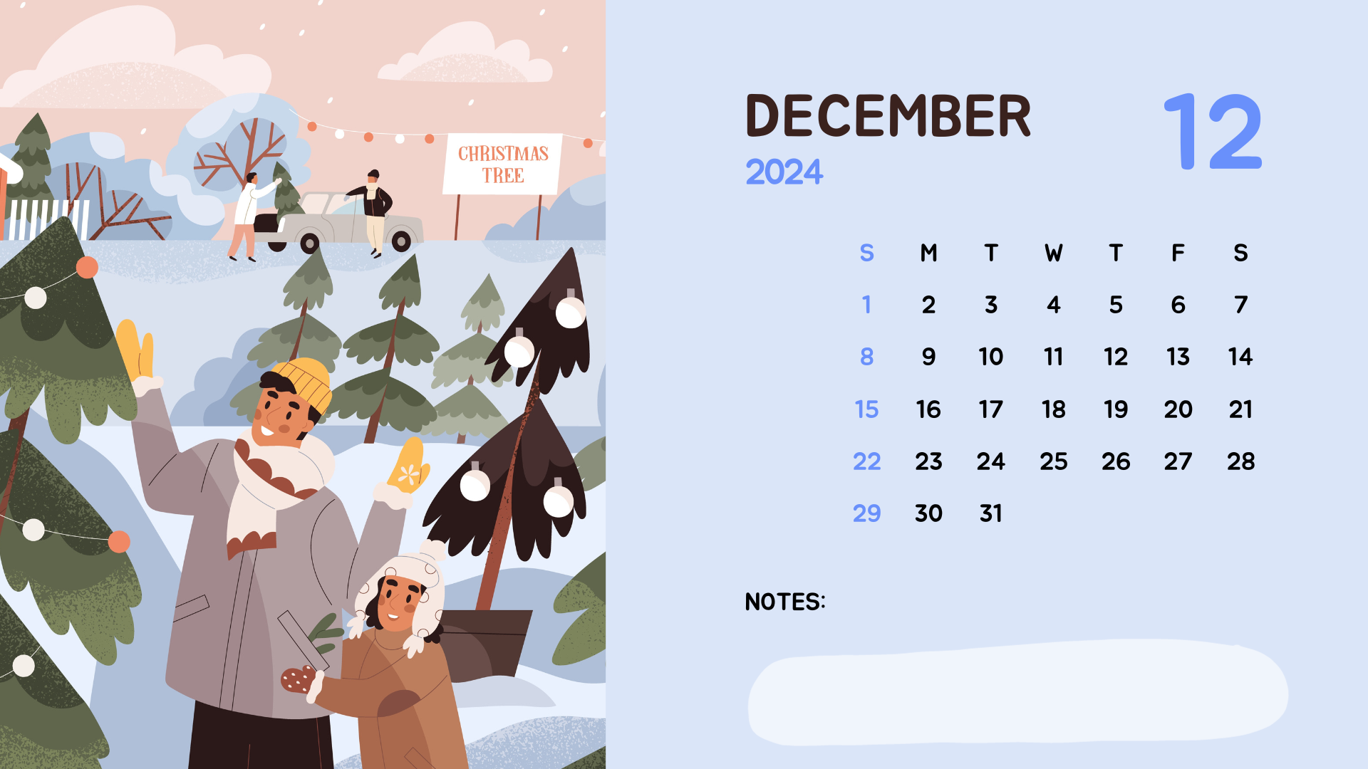 December 2025 Calendar Wallpaper Wallpaper