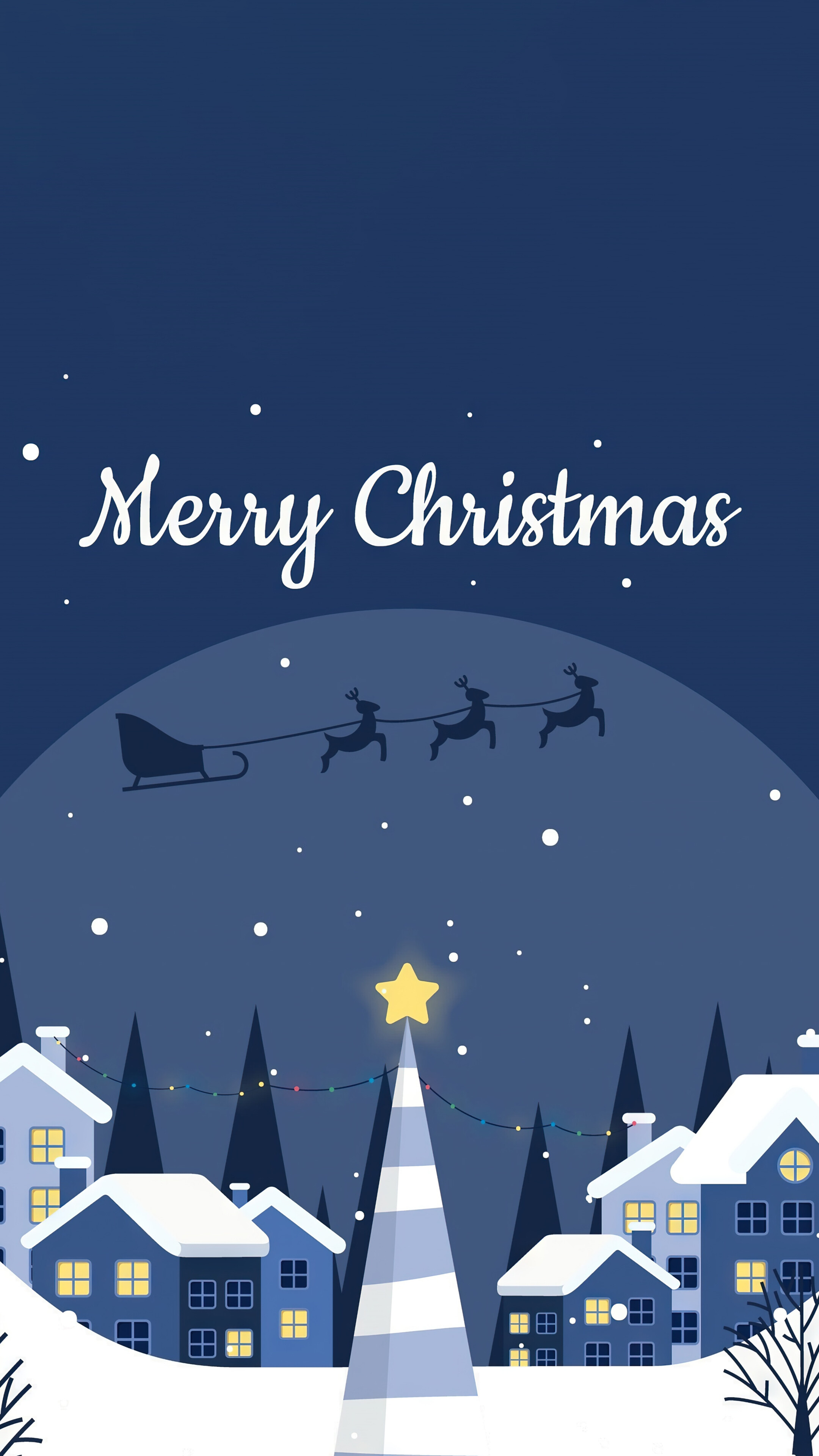 Merry Christmas Santa Claus 4K