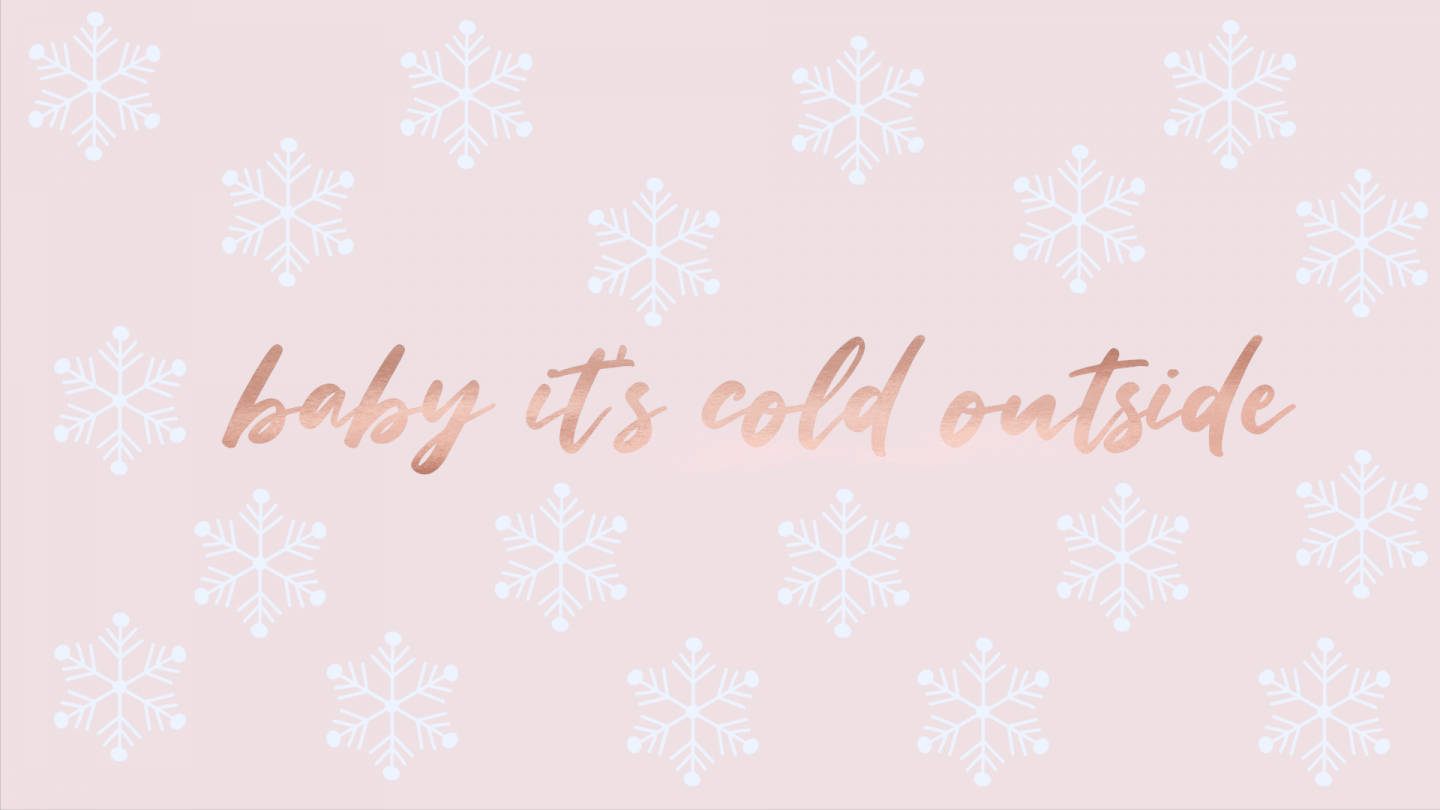Download Dreamy Pink Snowflakes
