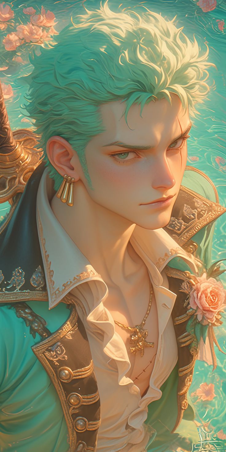Zoro Wallpaper Semi Realistic En 2024