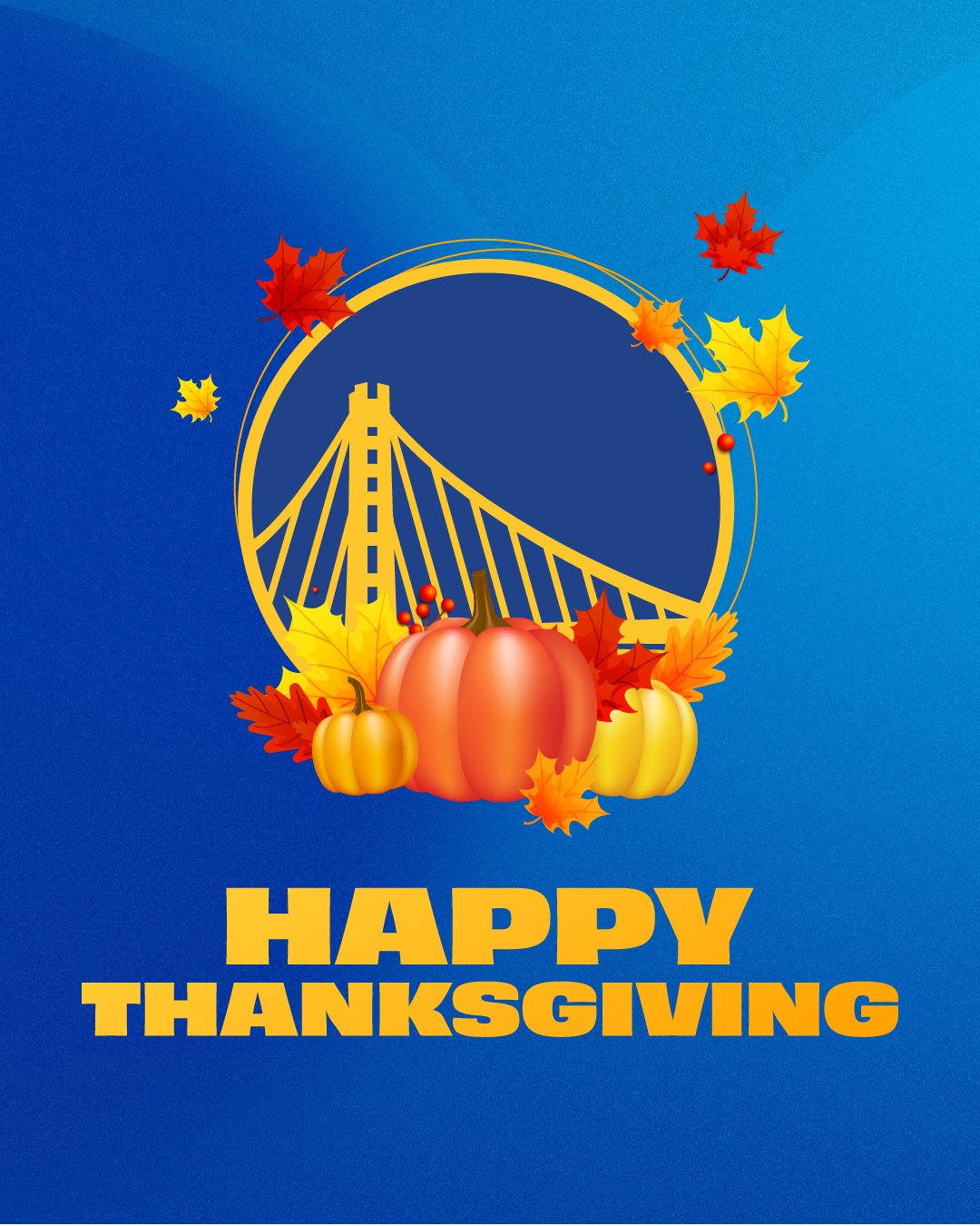 Happy Thanksgiving, #DubNation