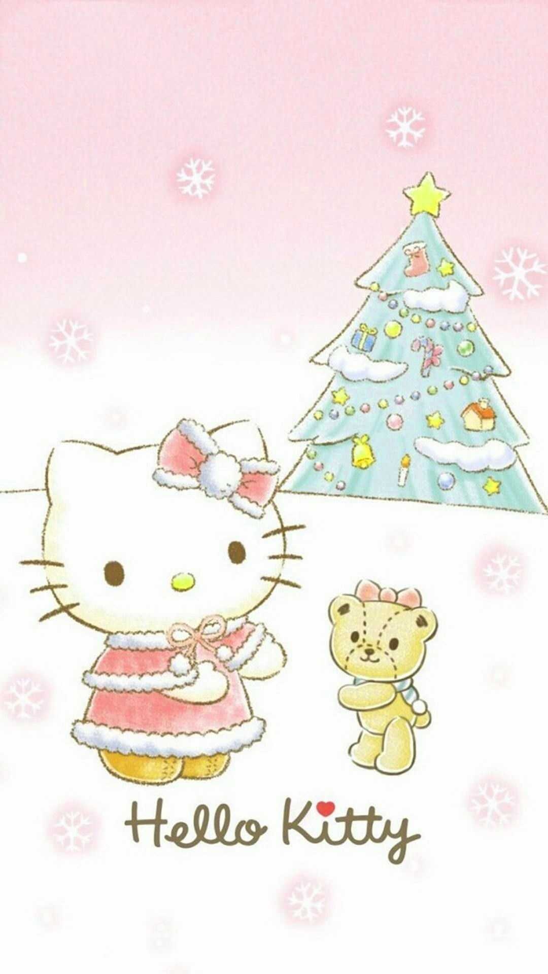 Hello Kitty Christmas Wallpaper 16