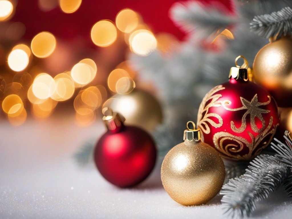 Christmas Wallpaper Up Of Red