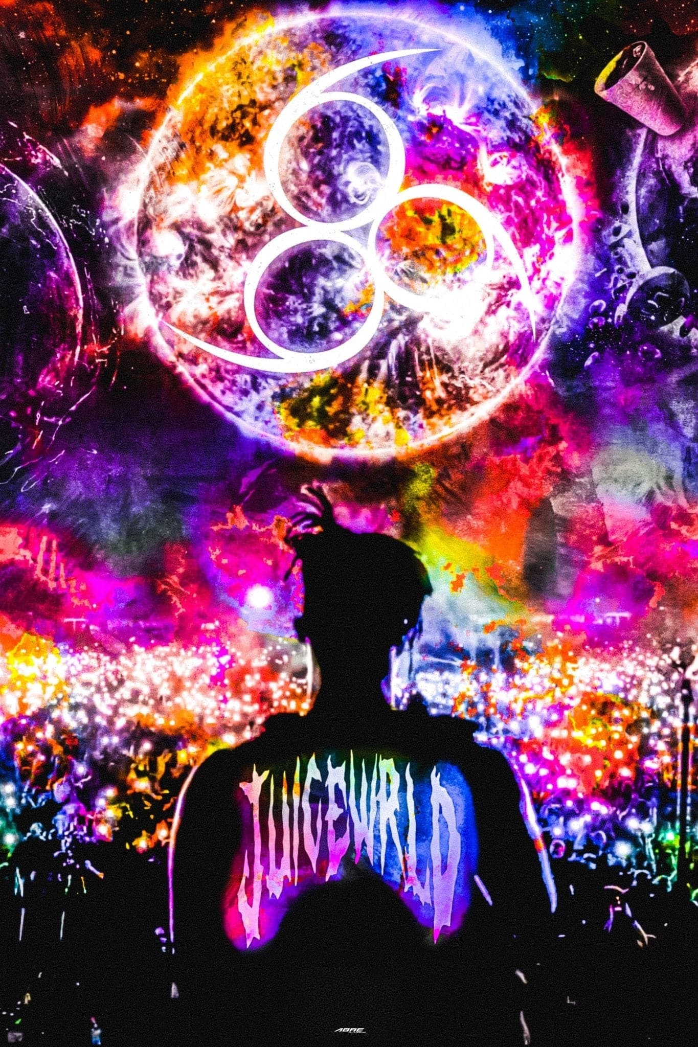 Juice Wrld 'Party Never Ends' Poster