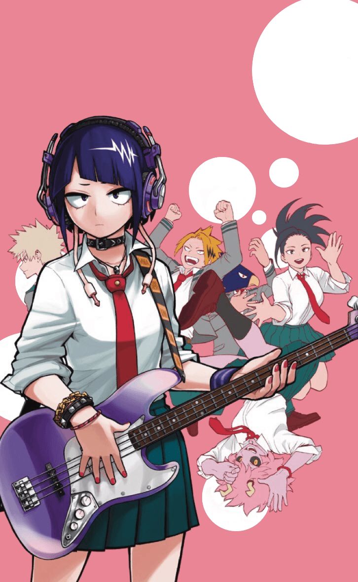 Anime Pink My Hero Academia Wallpaper