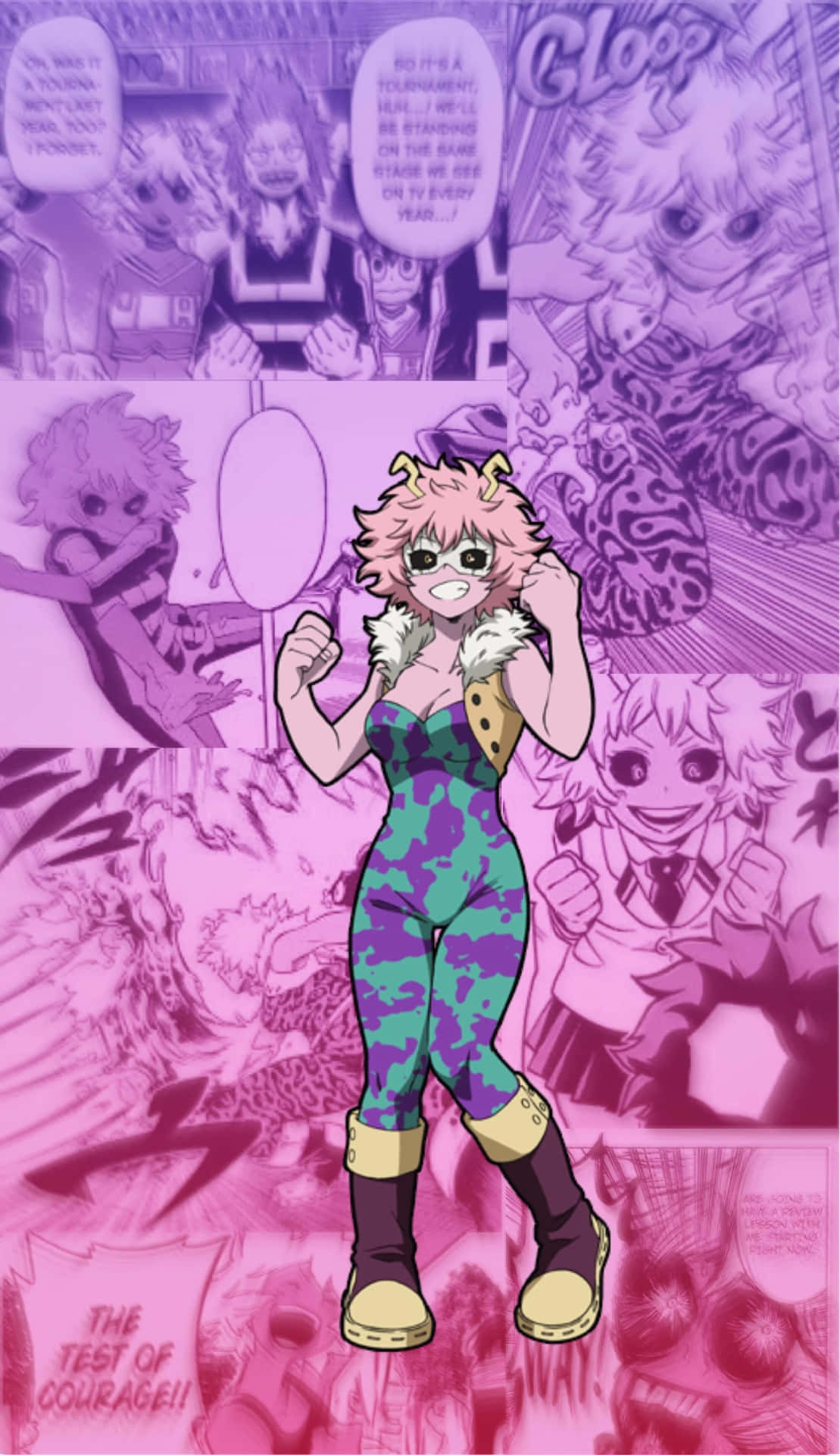 Hero Academia Character Mina Ashido