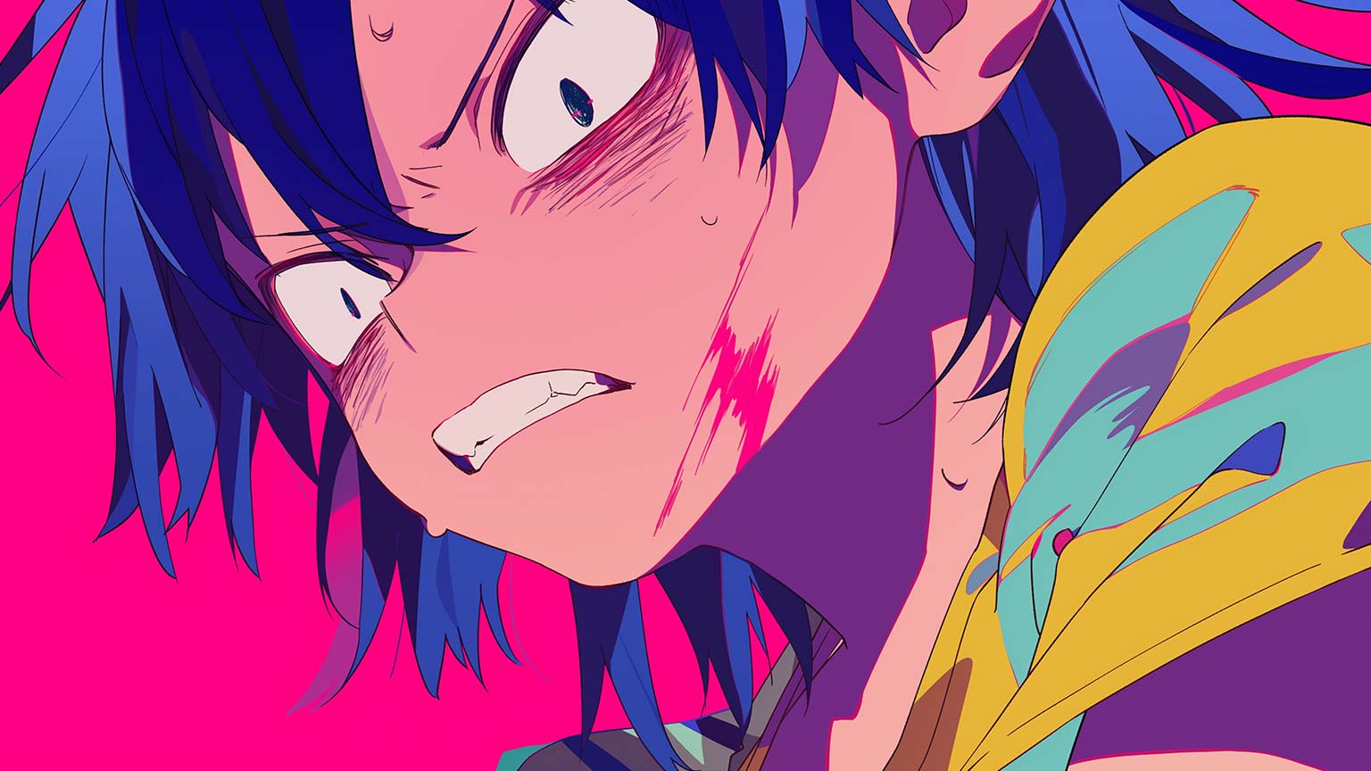 MHA Angry Tamaki Amajiki Desktop