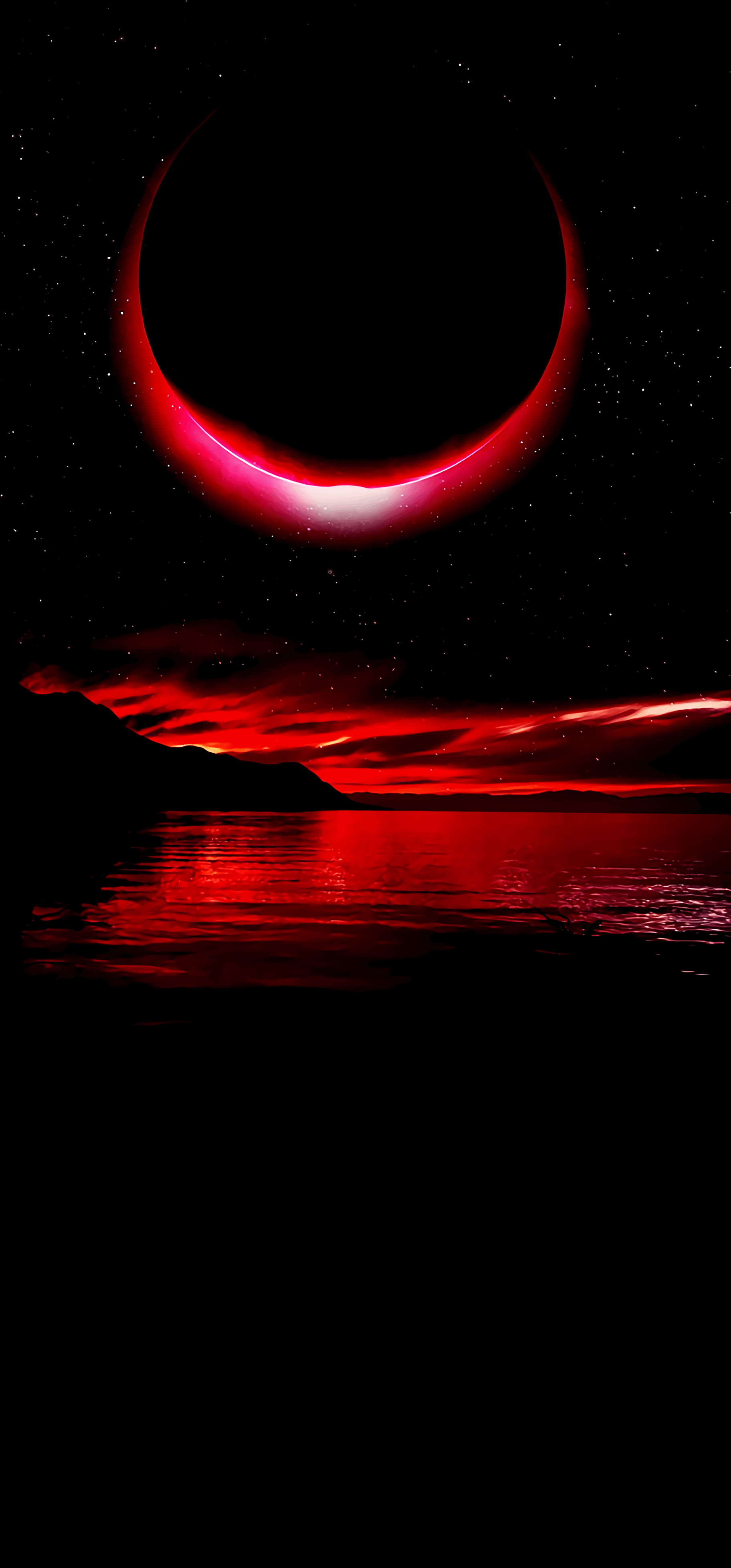 Red Sky Eclipse (1824x3912), r