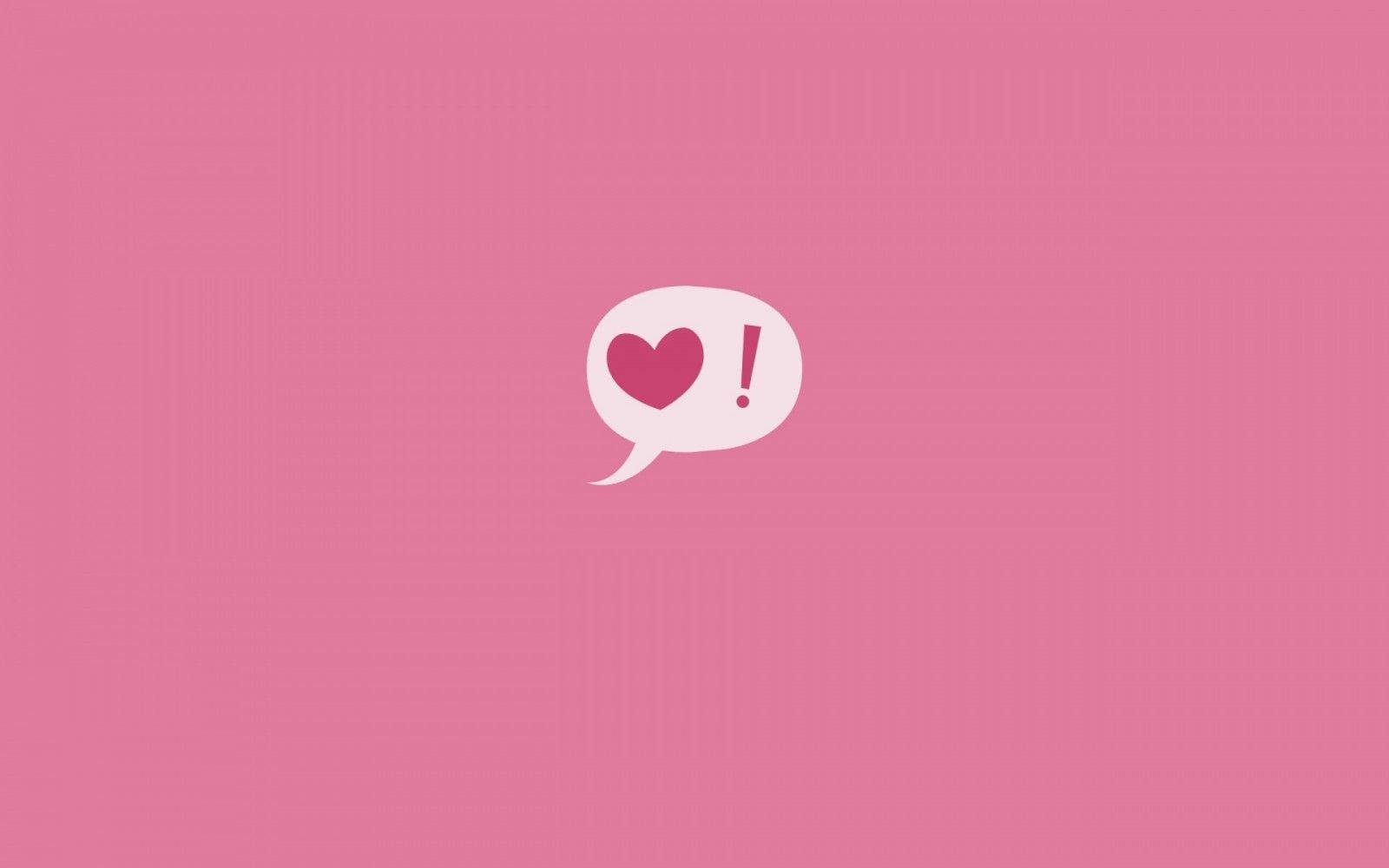 Cute And Pink Small Heart Chat